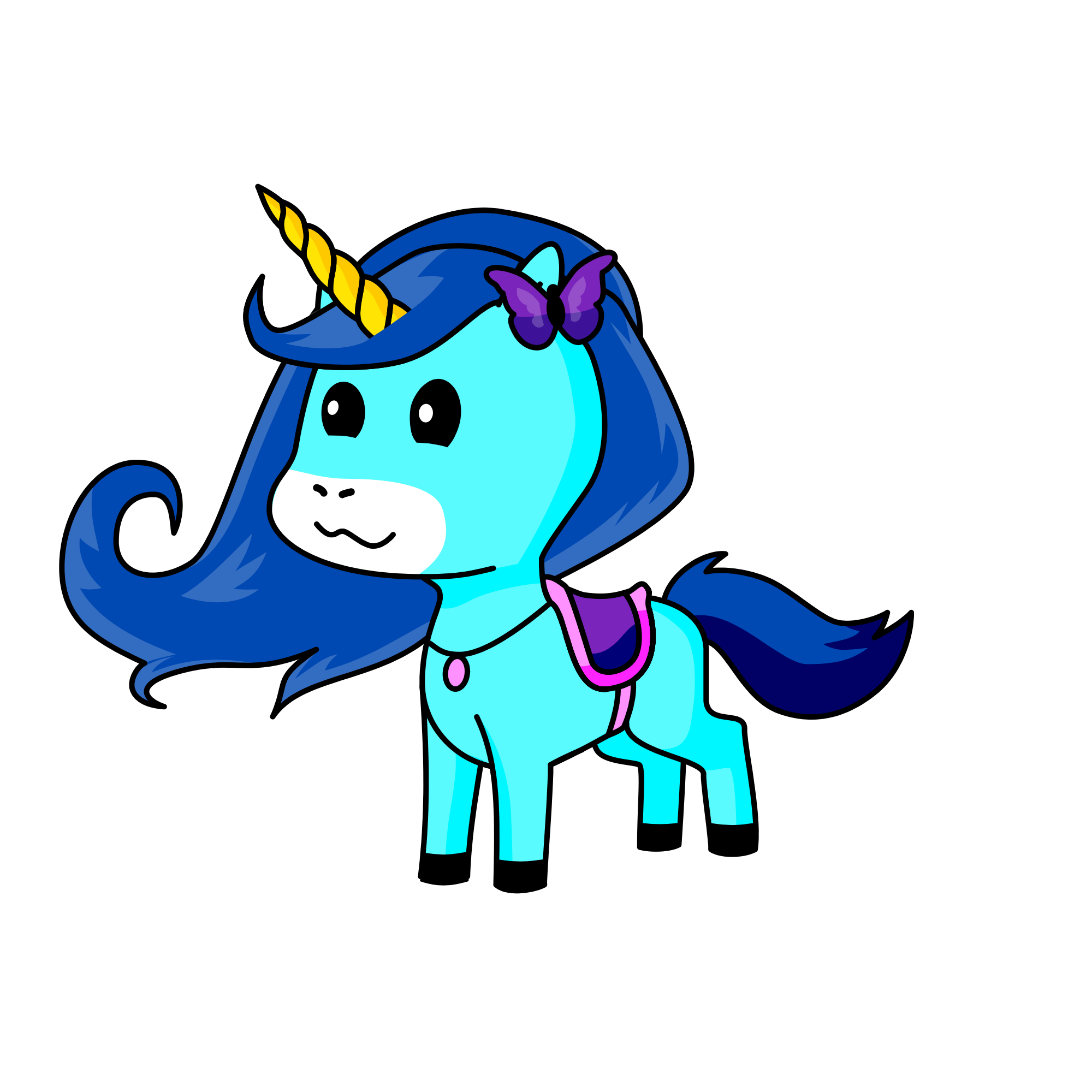 Luna, the unicorn