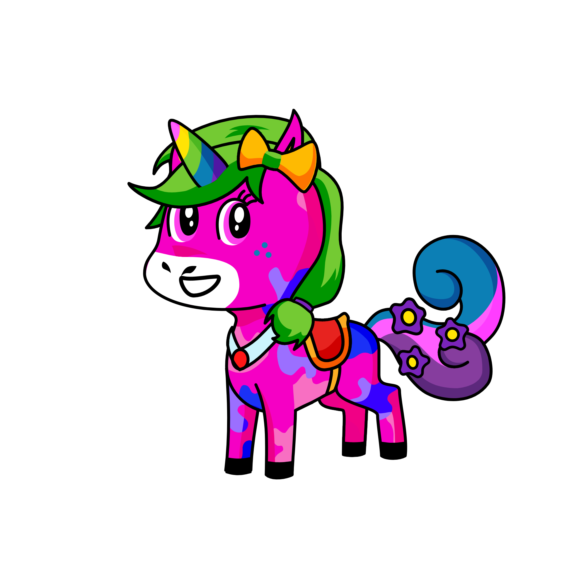 pinky malinky, the unicorn