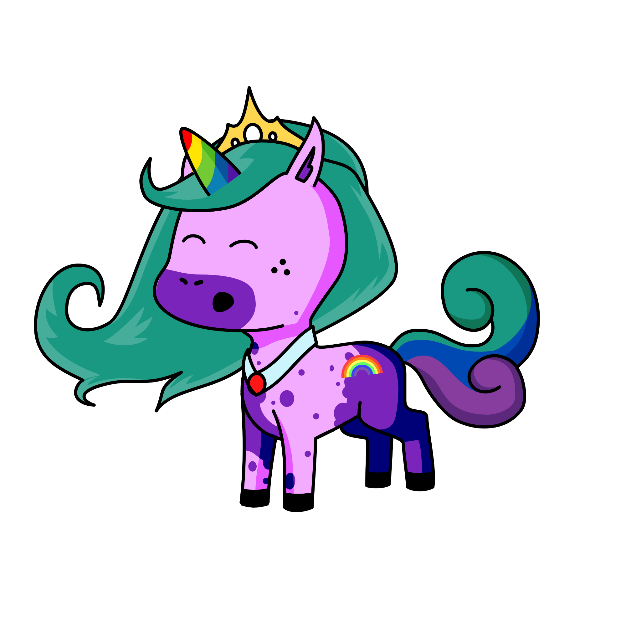 ruler of all, the unicorn