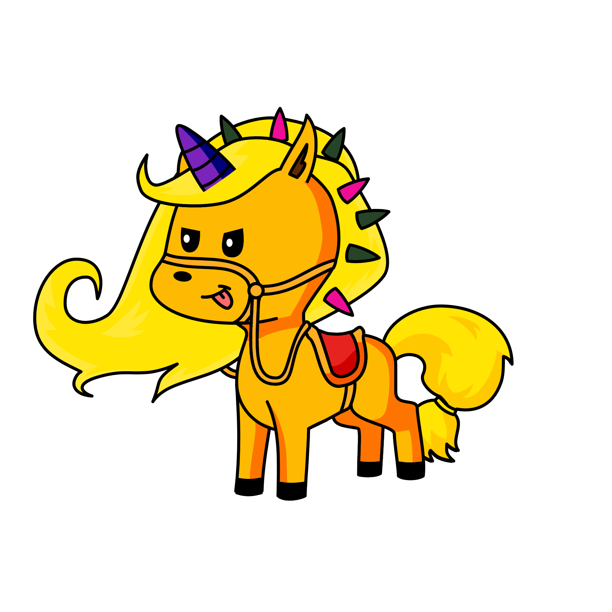 Applejack, the unicorn