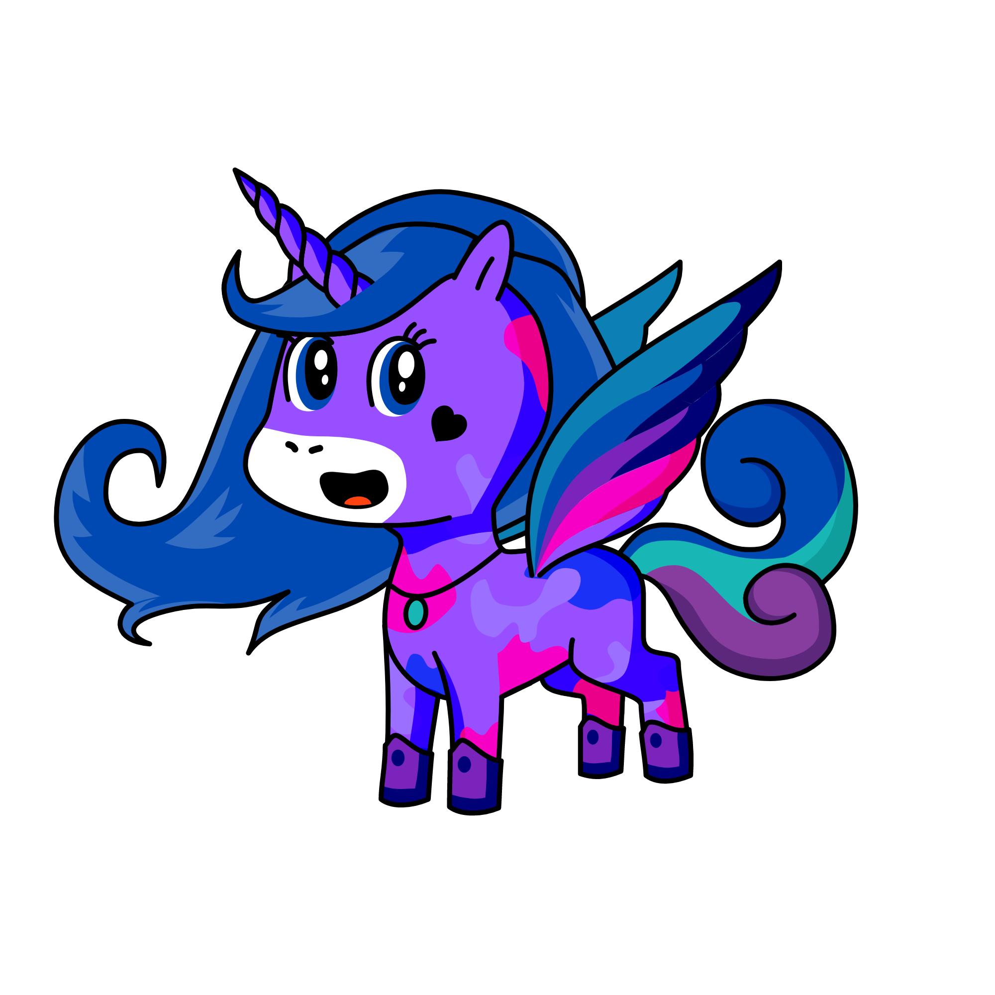 luna, the unicorn