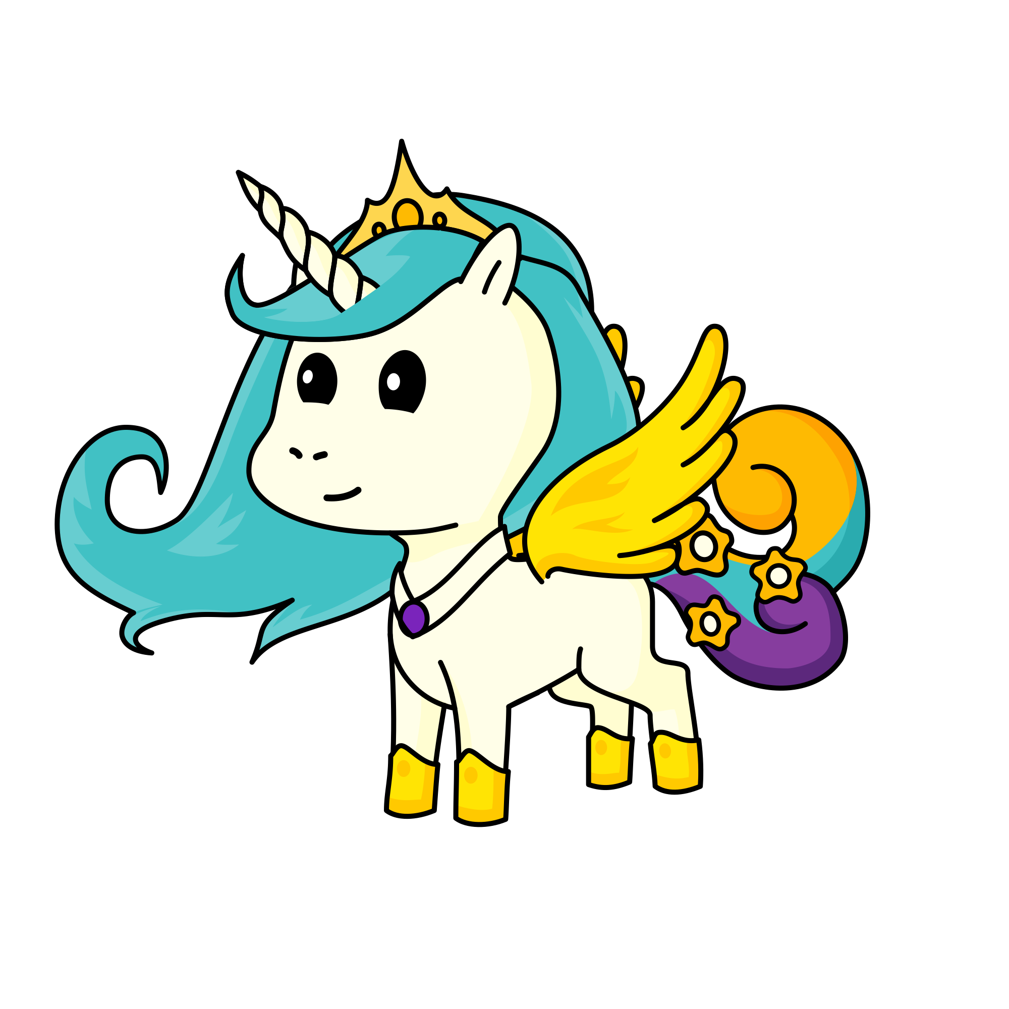 Princess Celesta , the unicorn