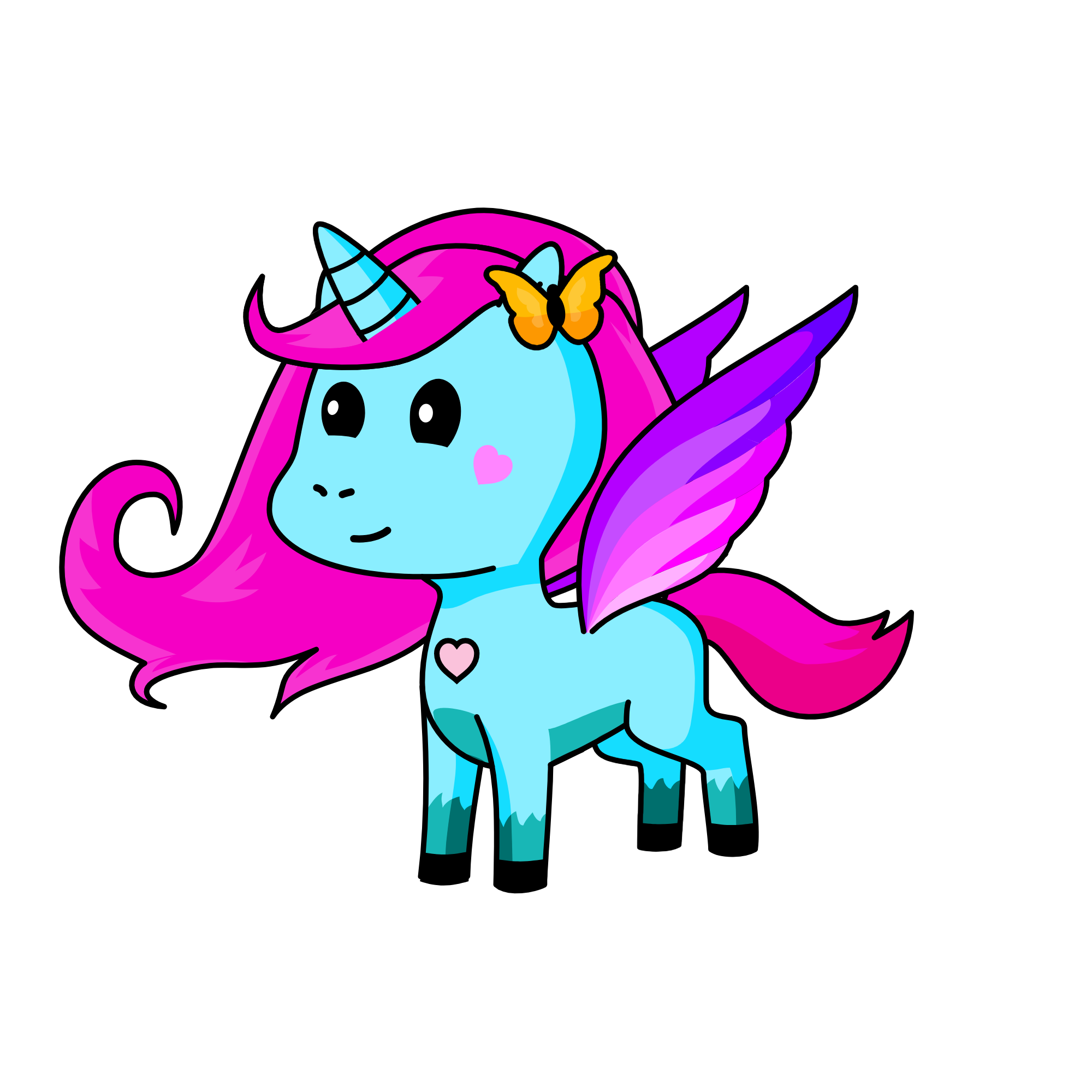 sister:keli, the unicorn