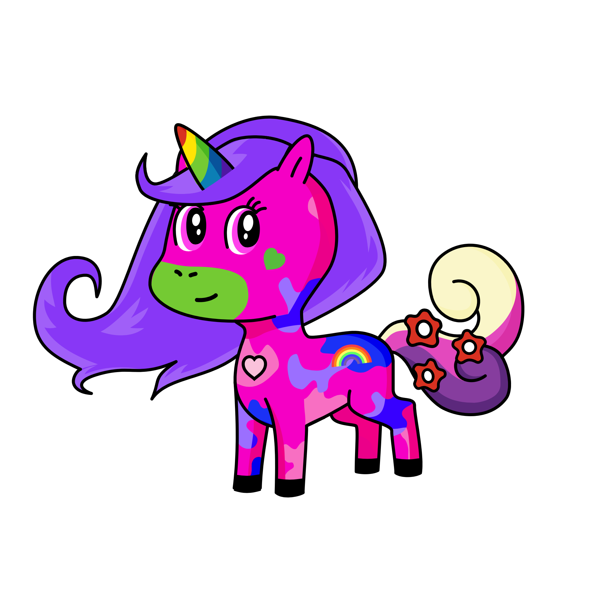 Sophia, the unicorn