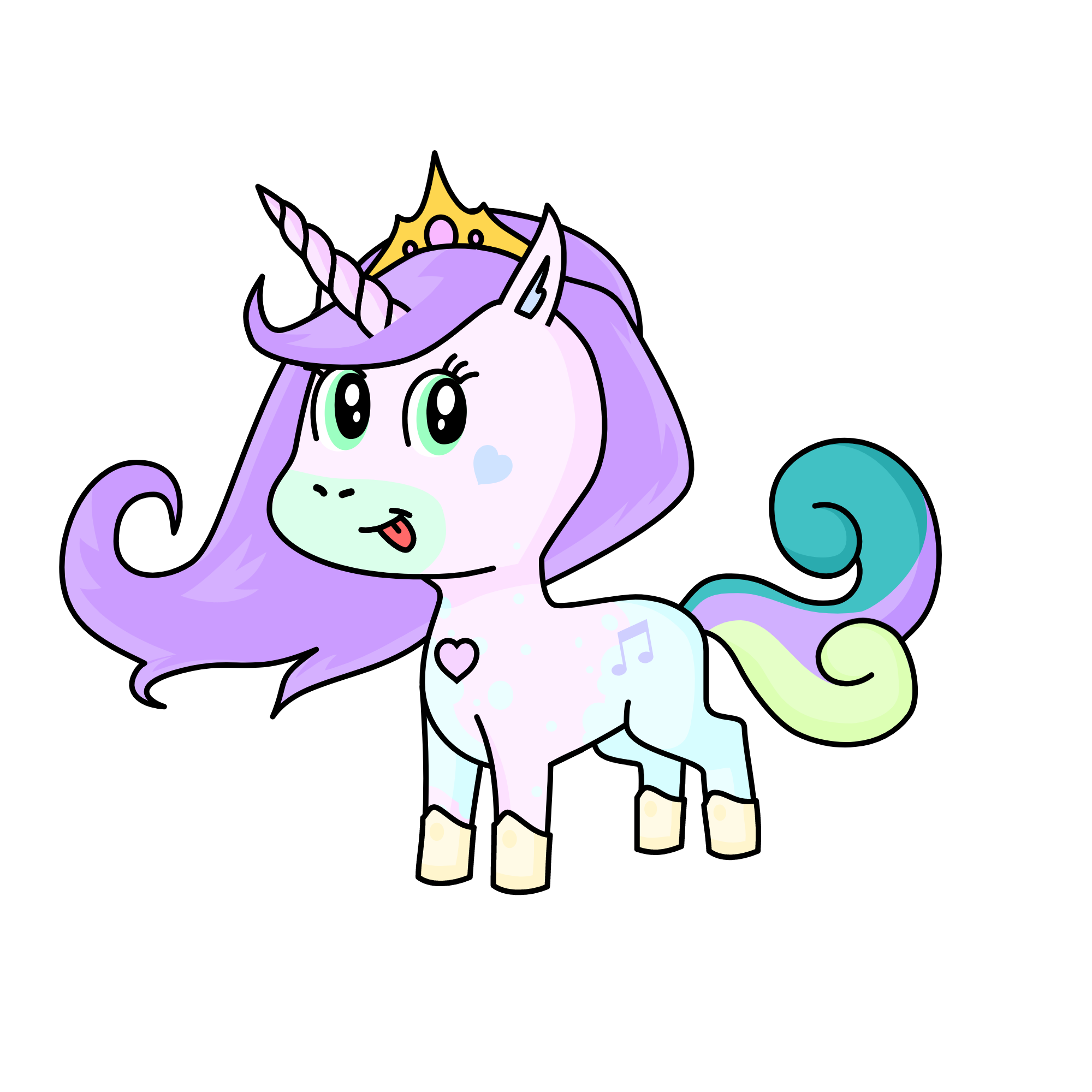 Corny, the unicorn