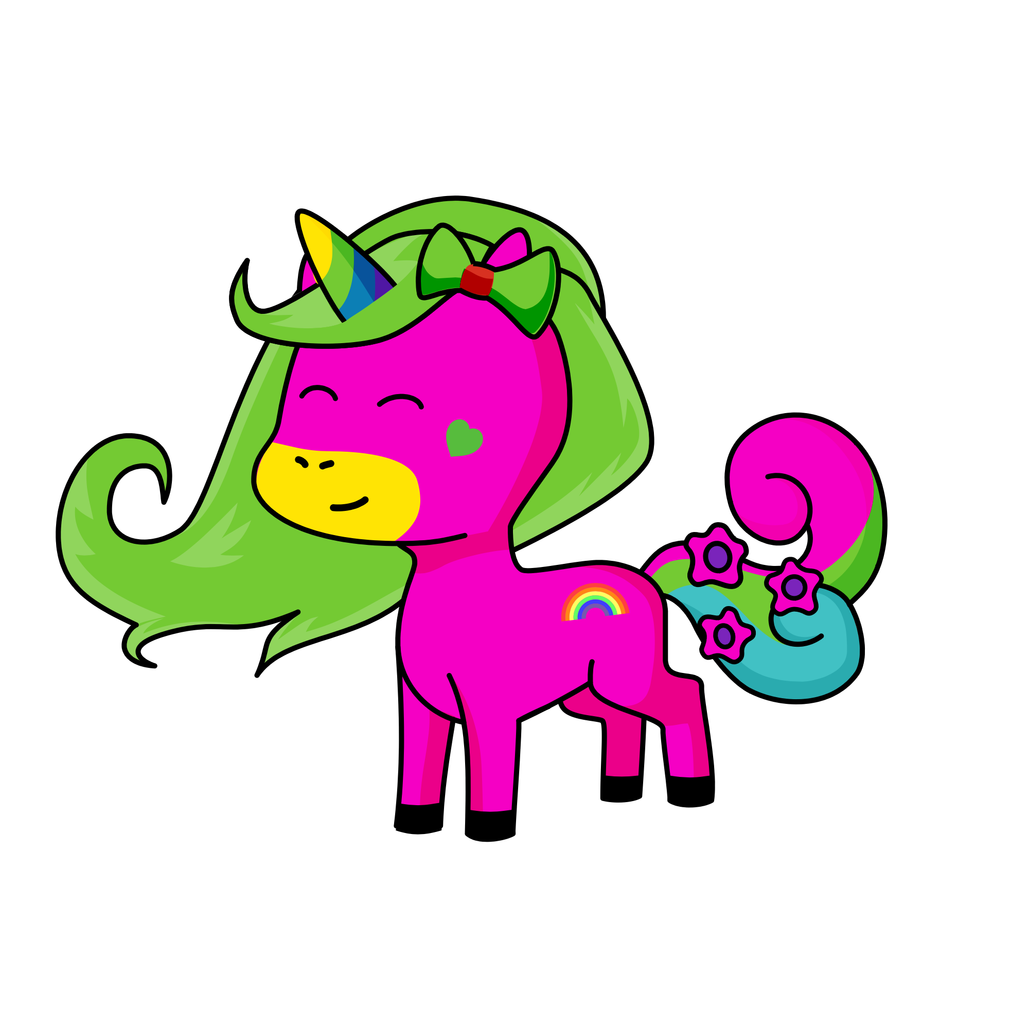 Sophia, the unicorn