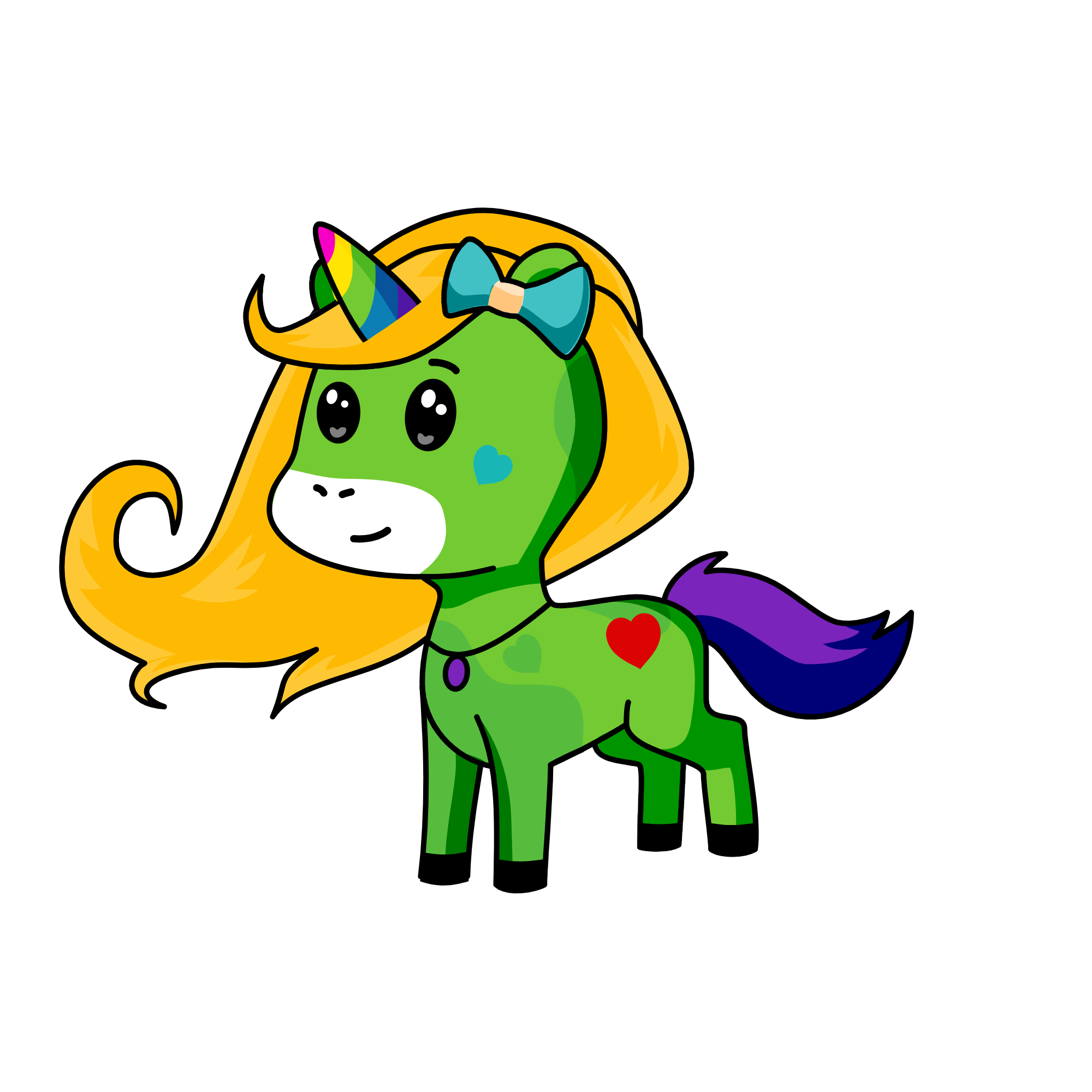 glidda, the unicorn
