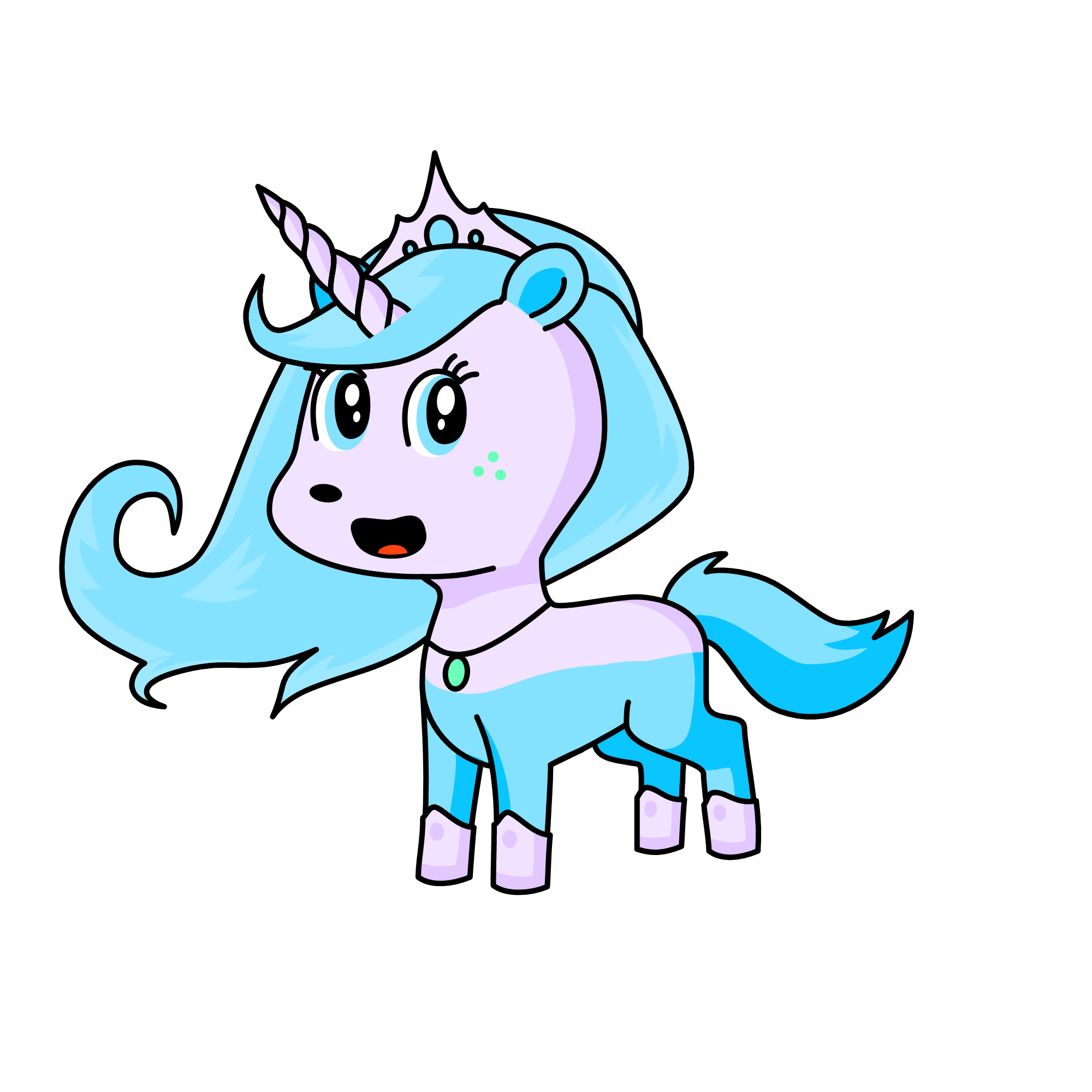 ice Queen, the unicorn