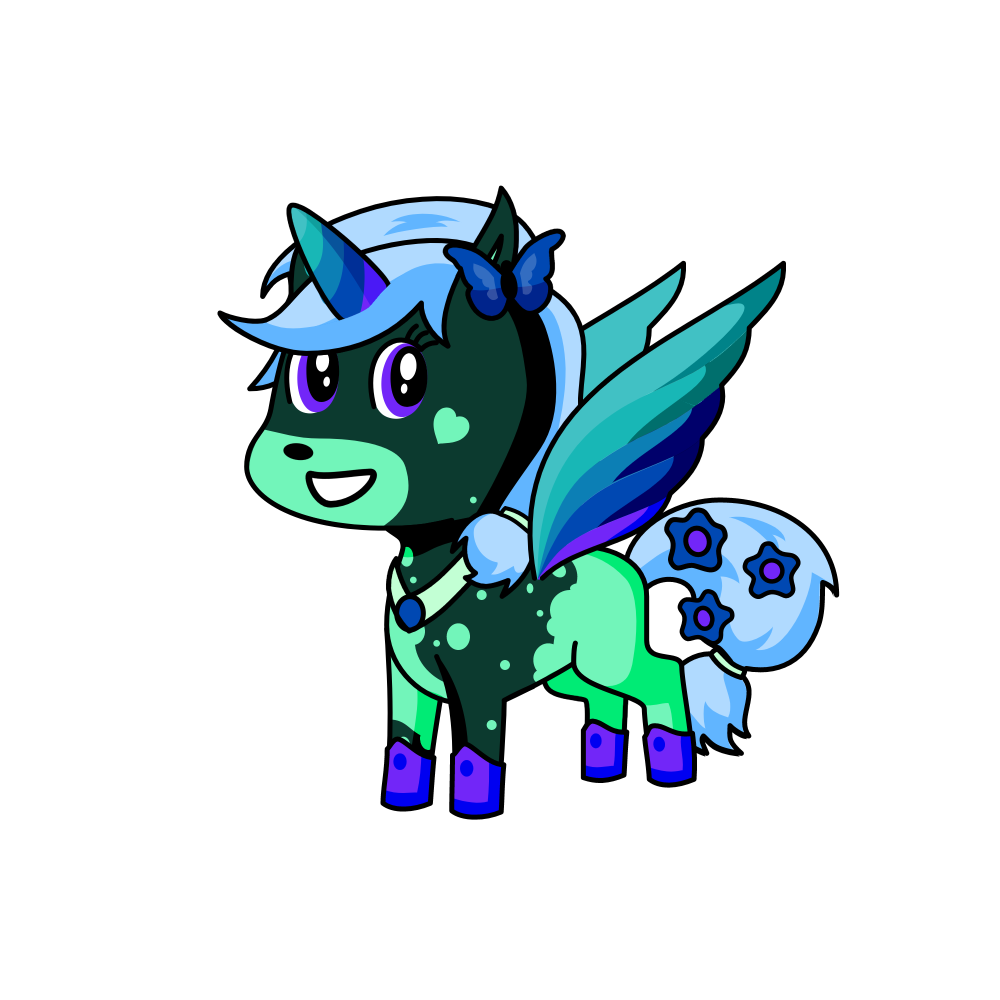 seaweed bb, the unicorn