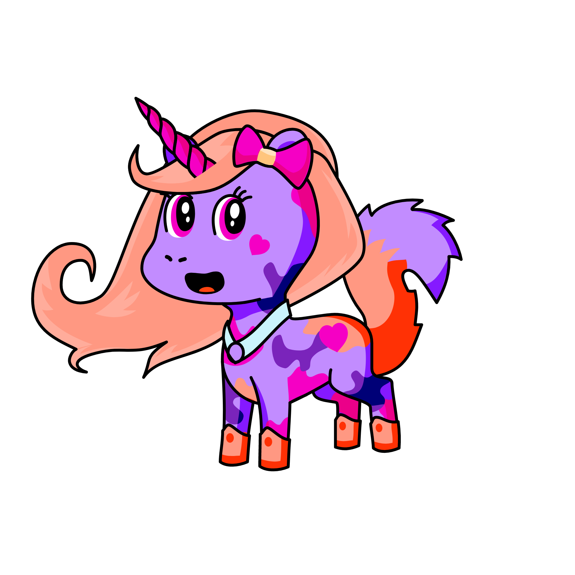 sara, the unicorn