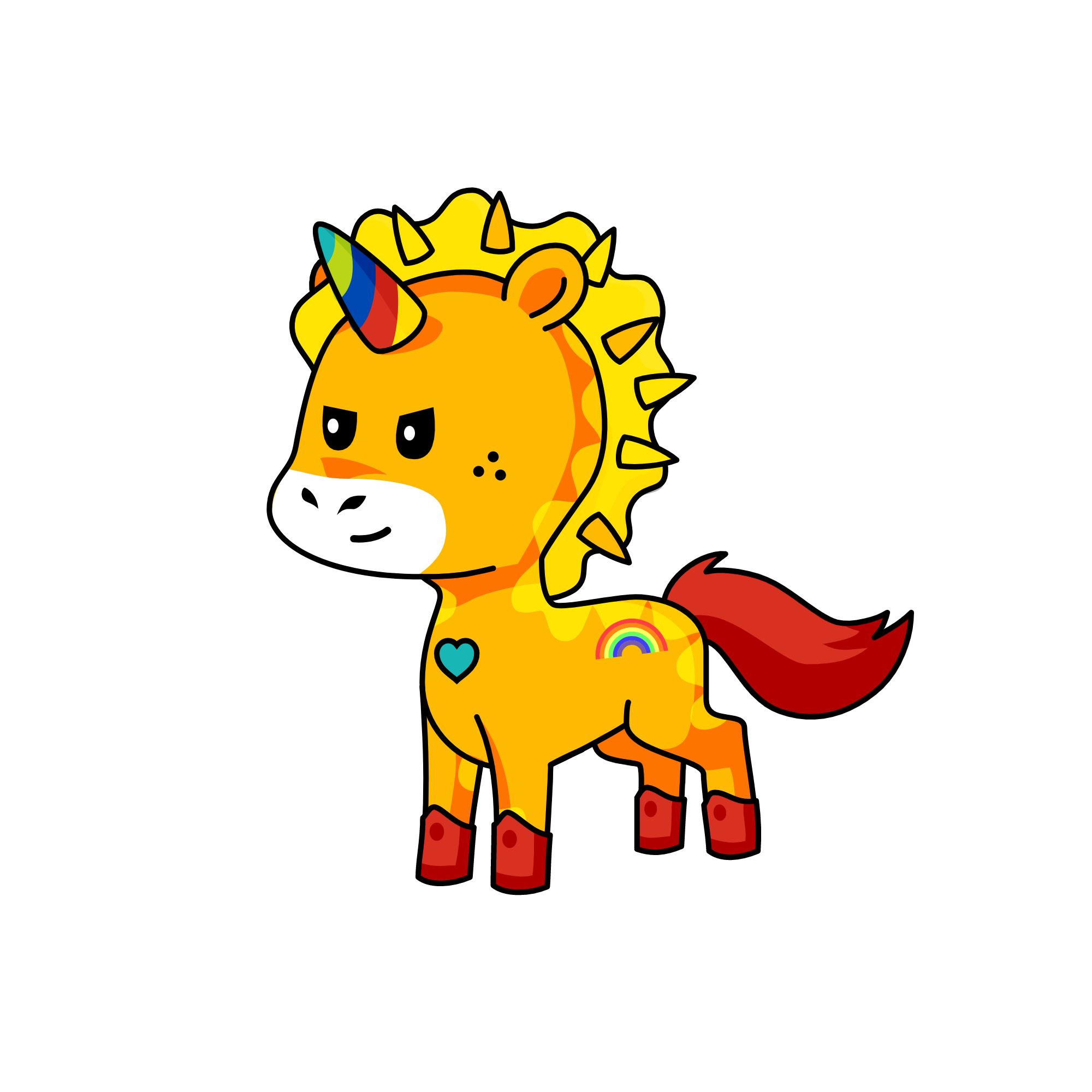 princess, the unicorn