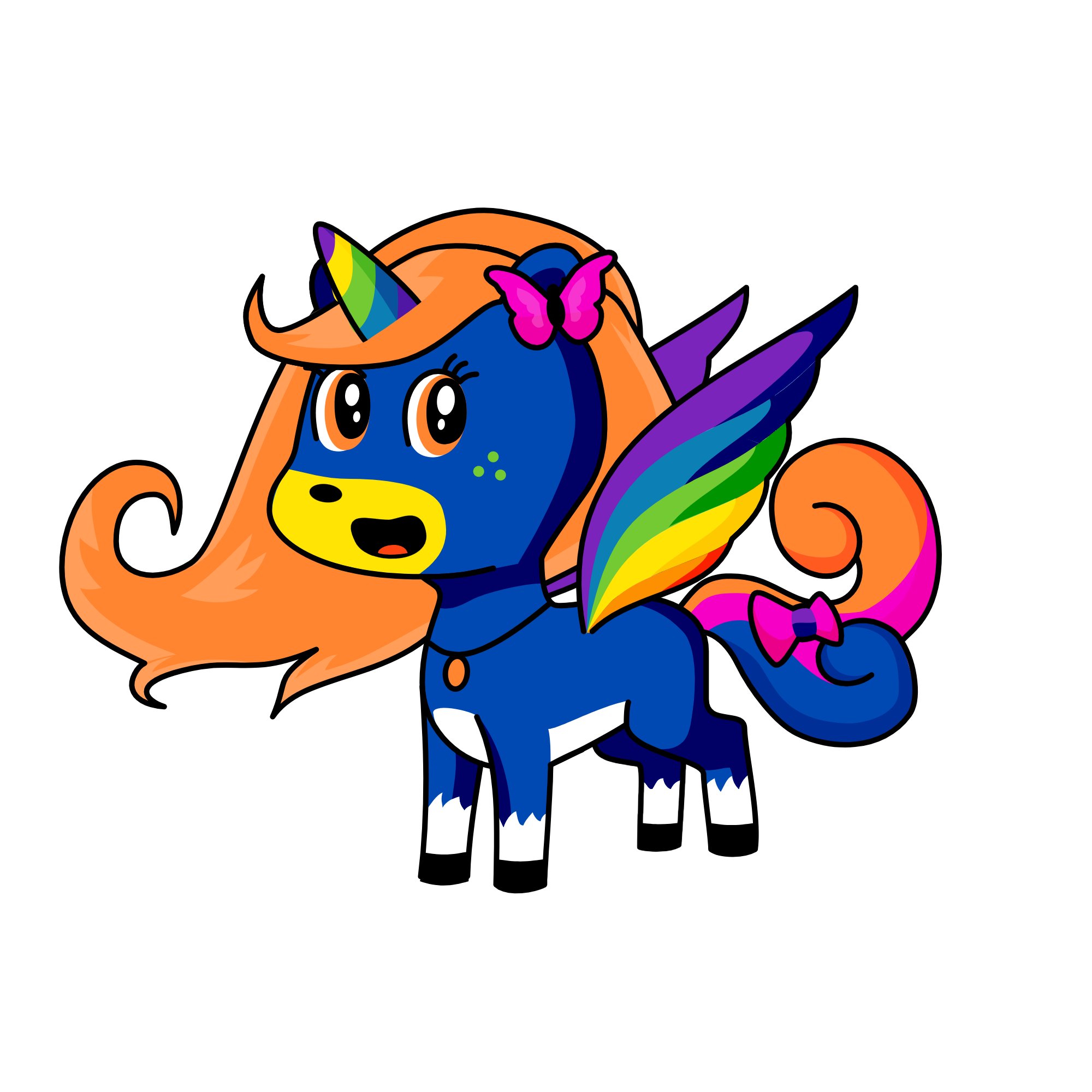 Luna, the unicorn
