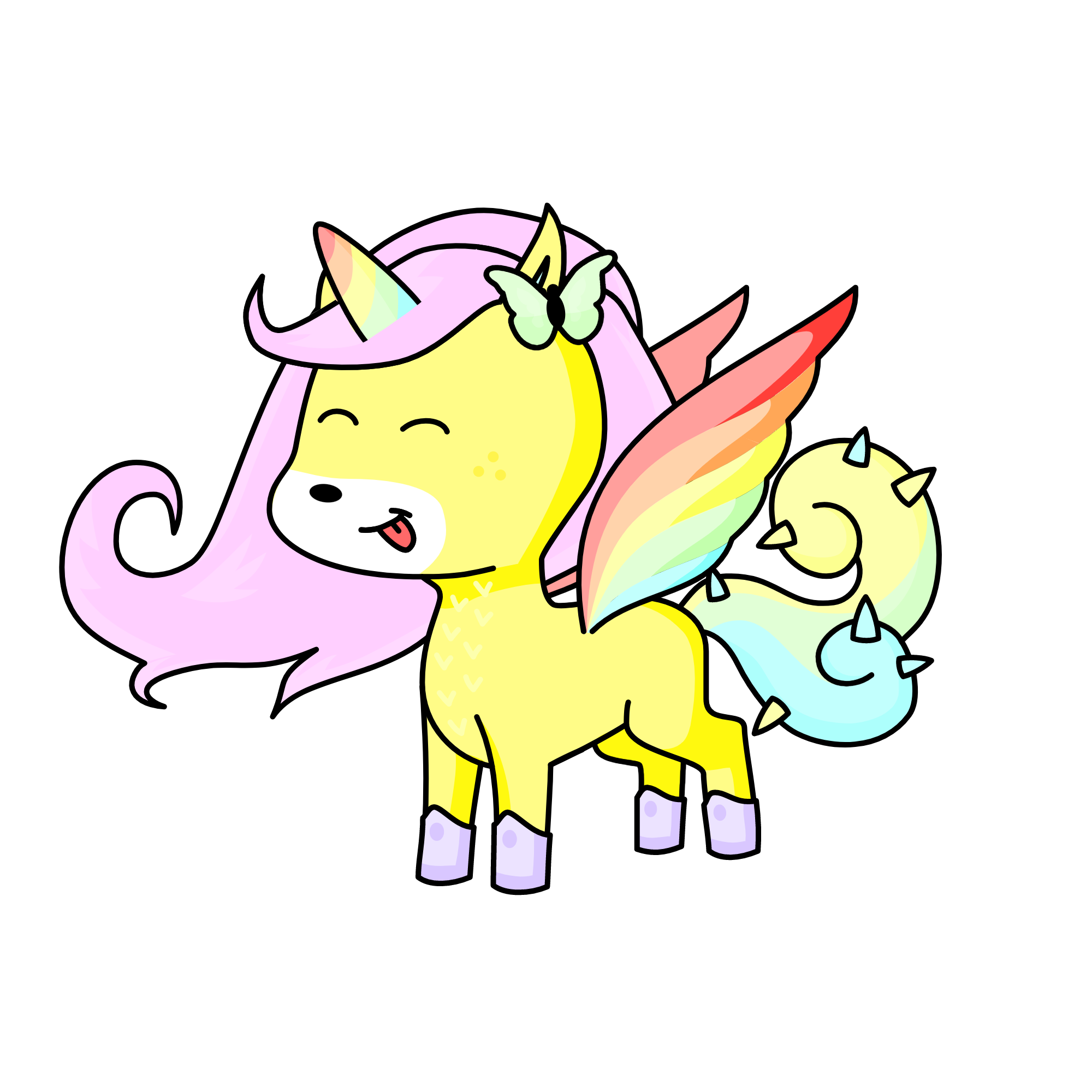 Lisa, the unicorn