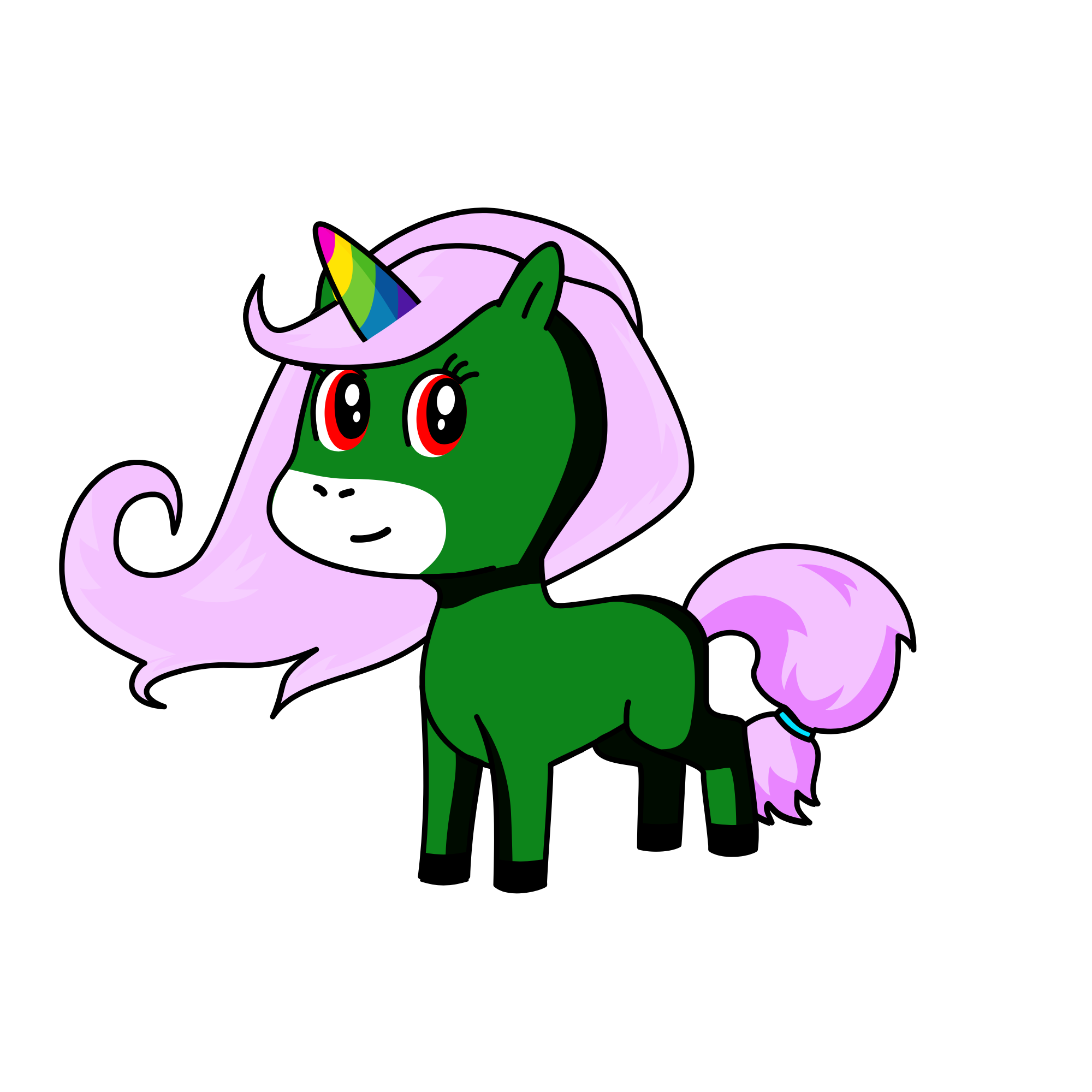 Pinky Pie, the unicorn