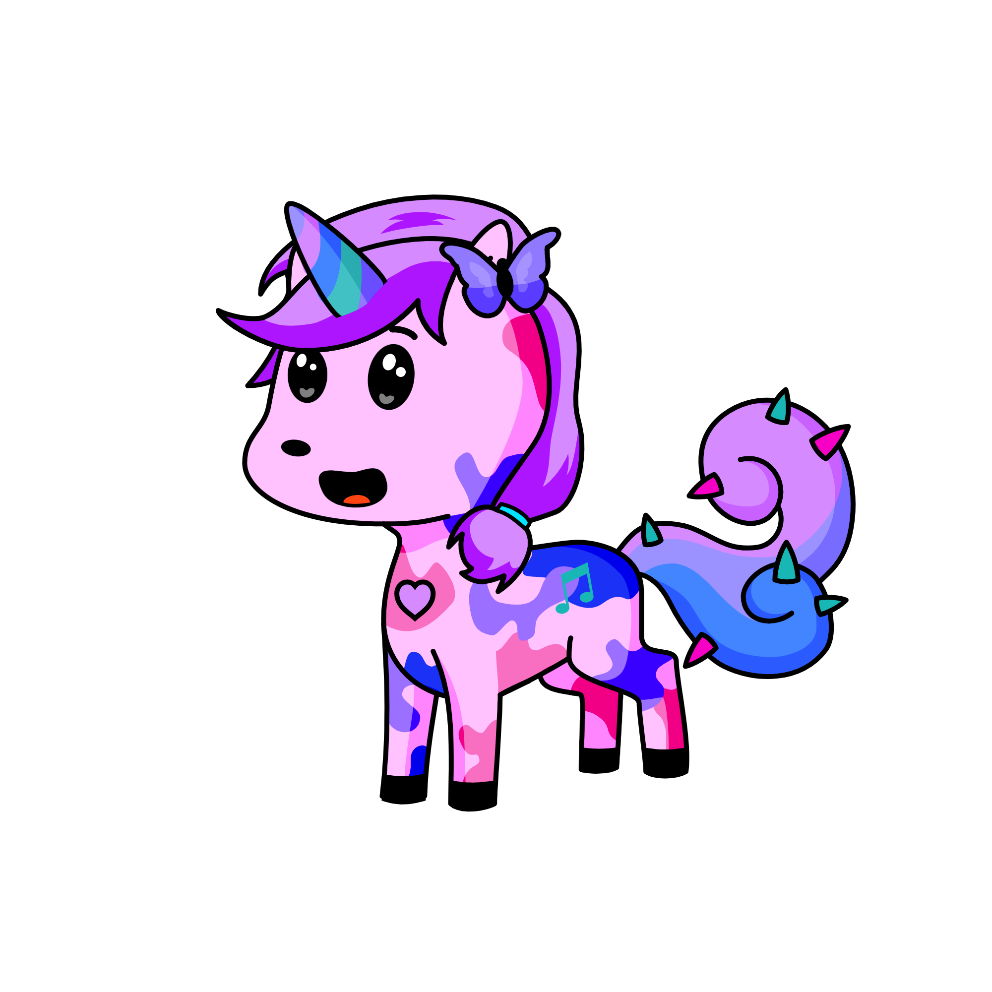 melody, the unicorn
