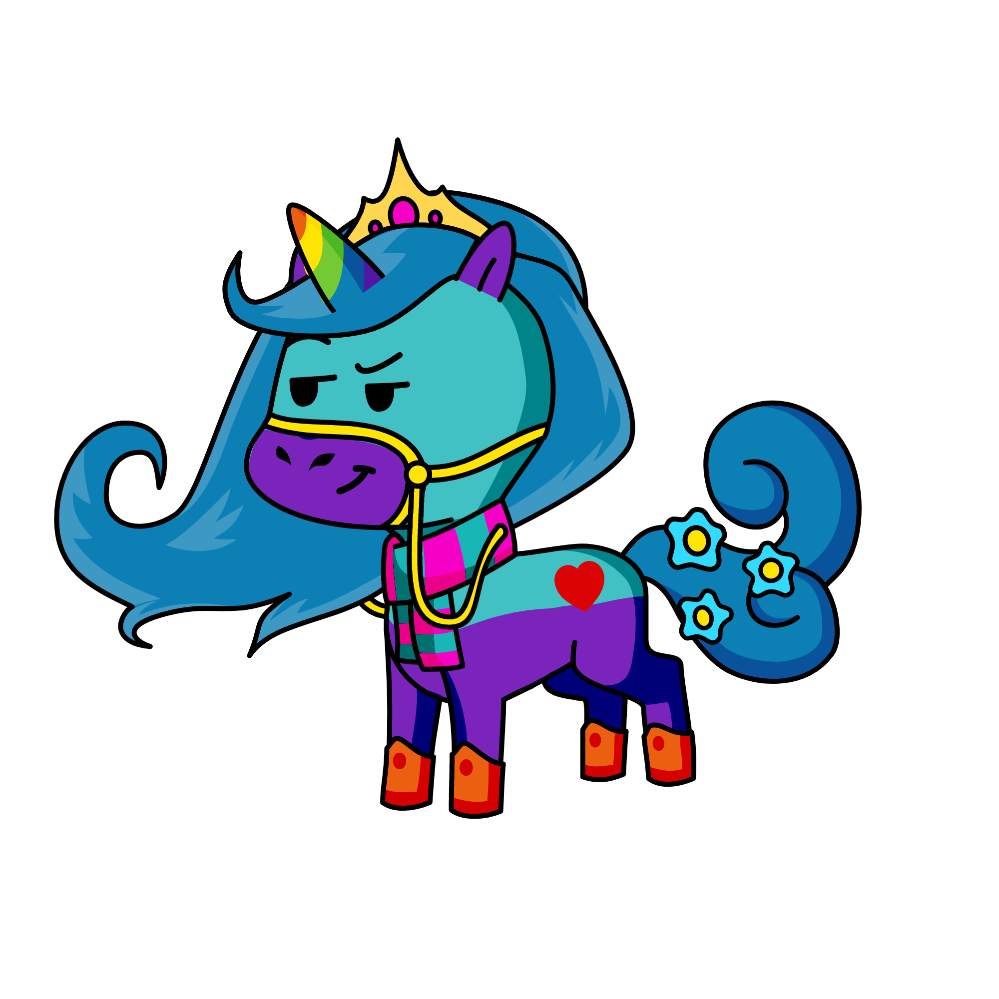 princess winter, the unicorn
