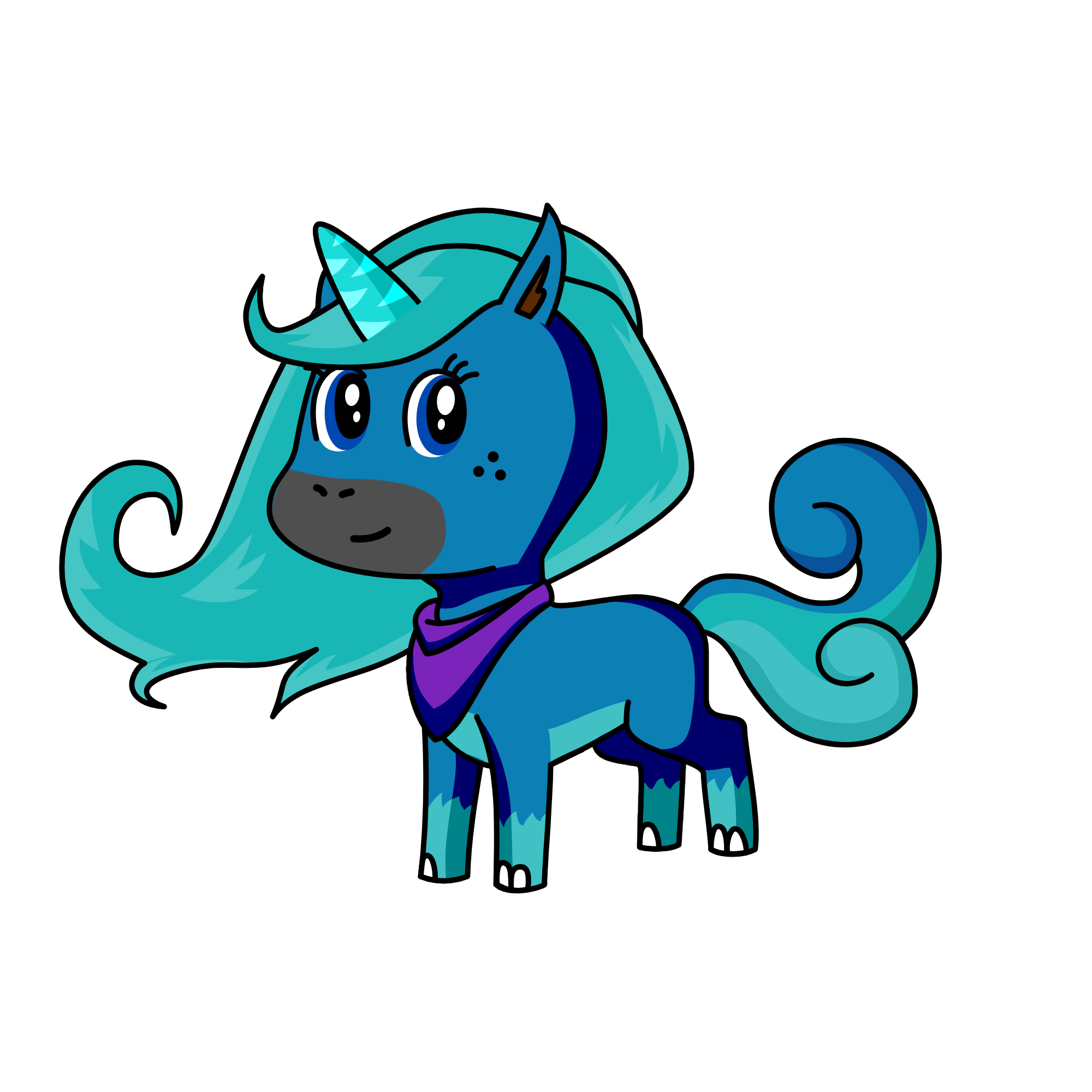 Izzy, the unicorn
