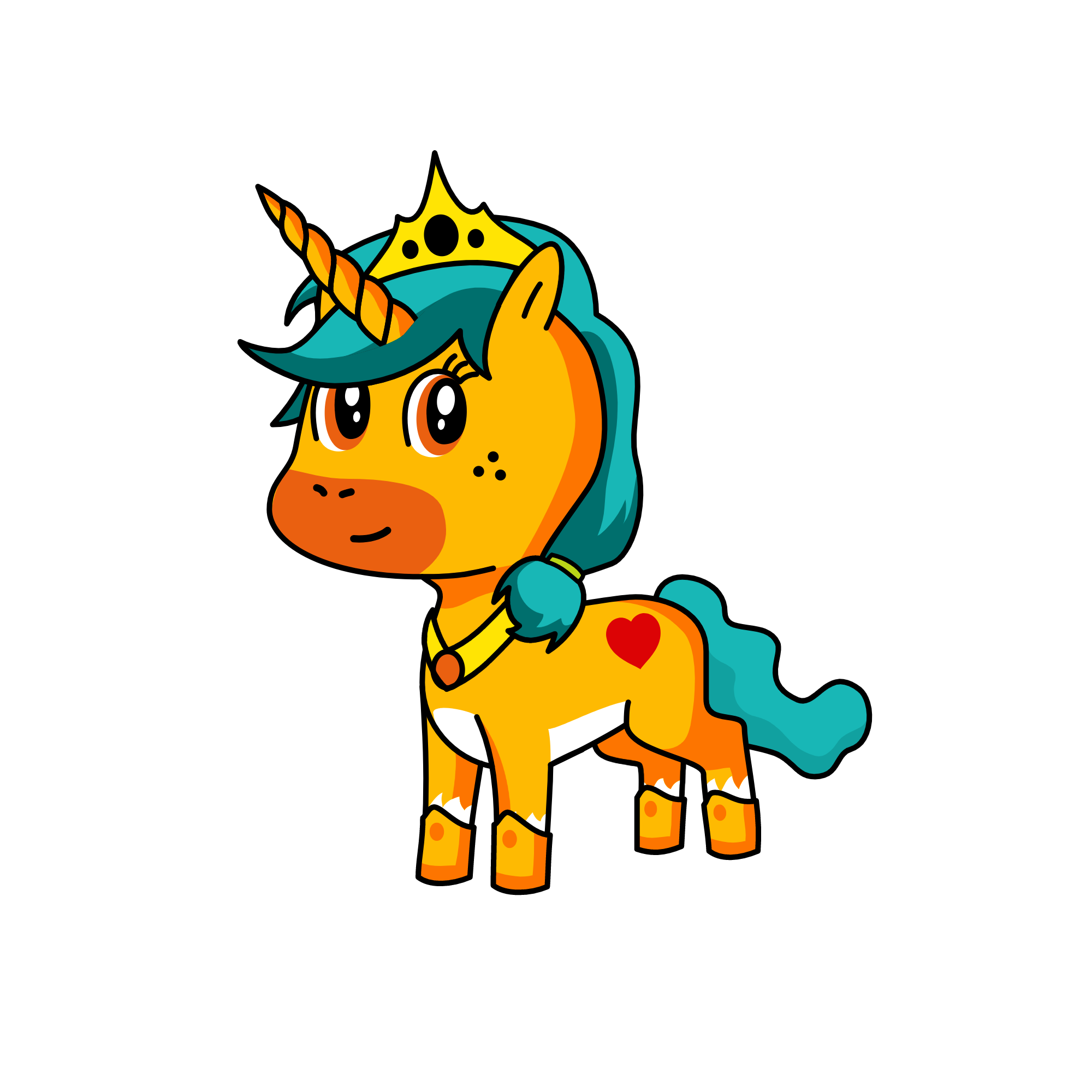 princess sand storm, the unicorn