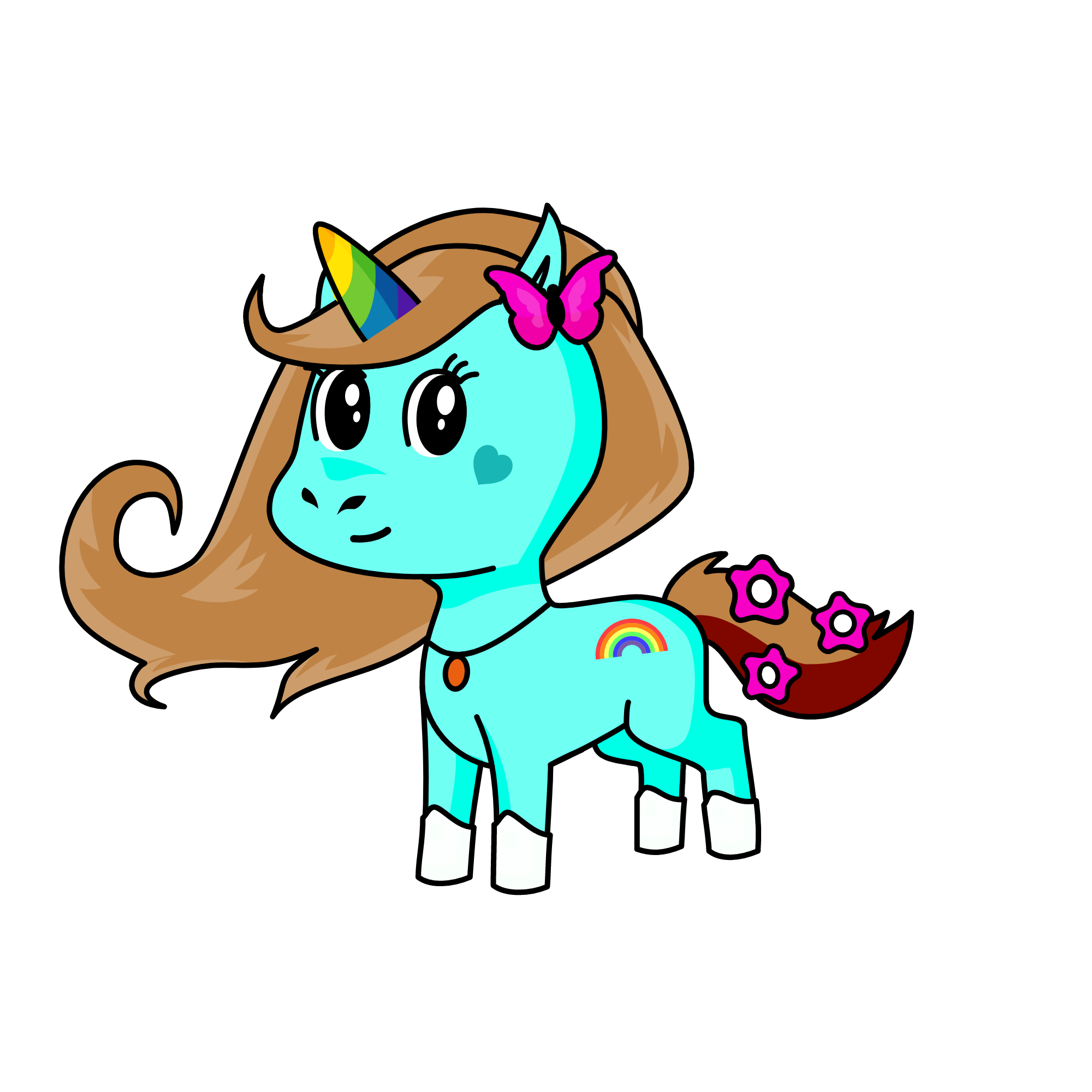 Ashley, the unicorn