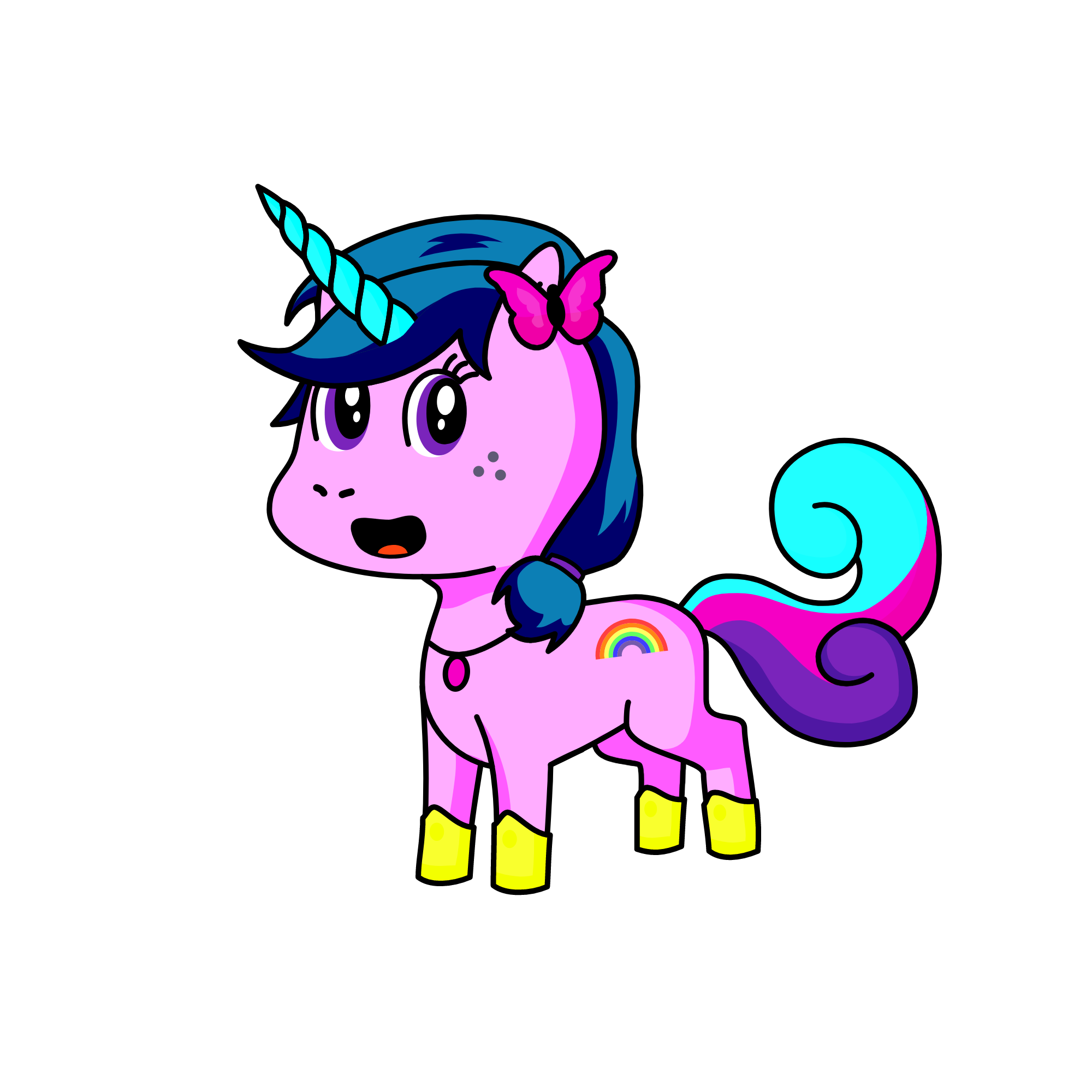 b-day, the unicorn