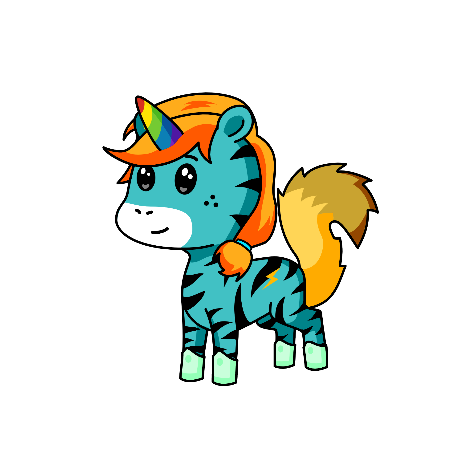 Zimba, the unicorn