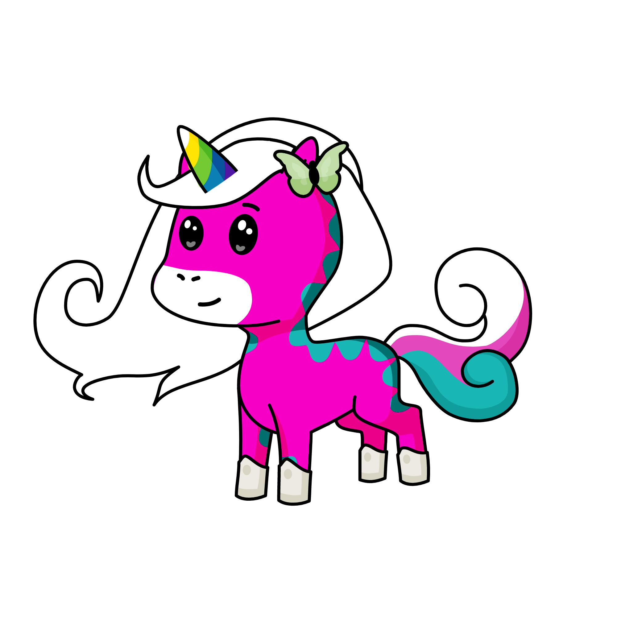 Avery, the unicorn