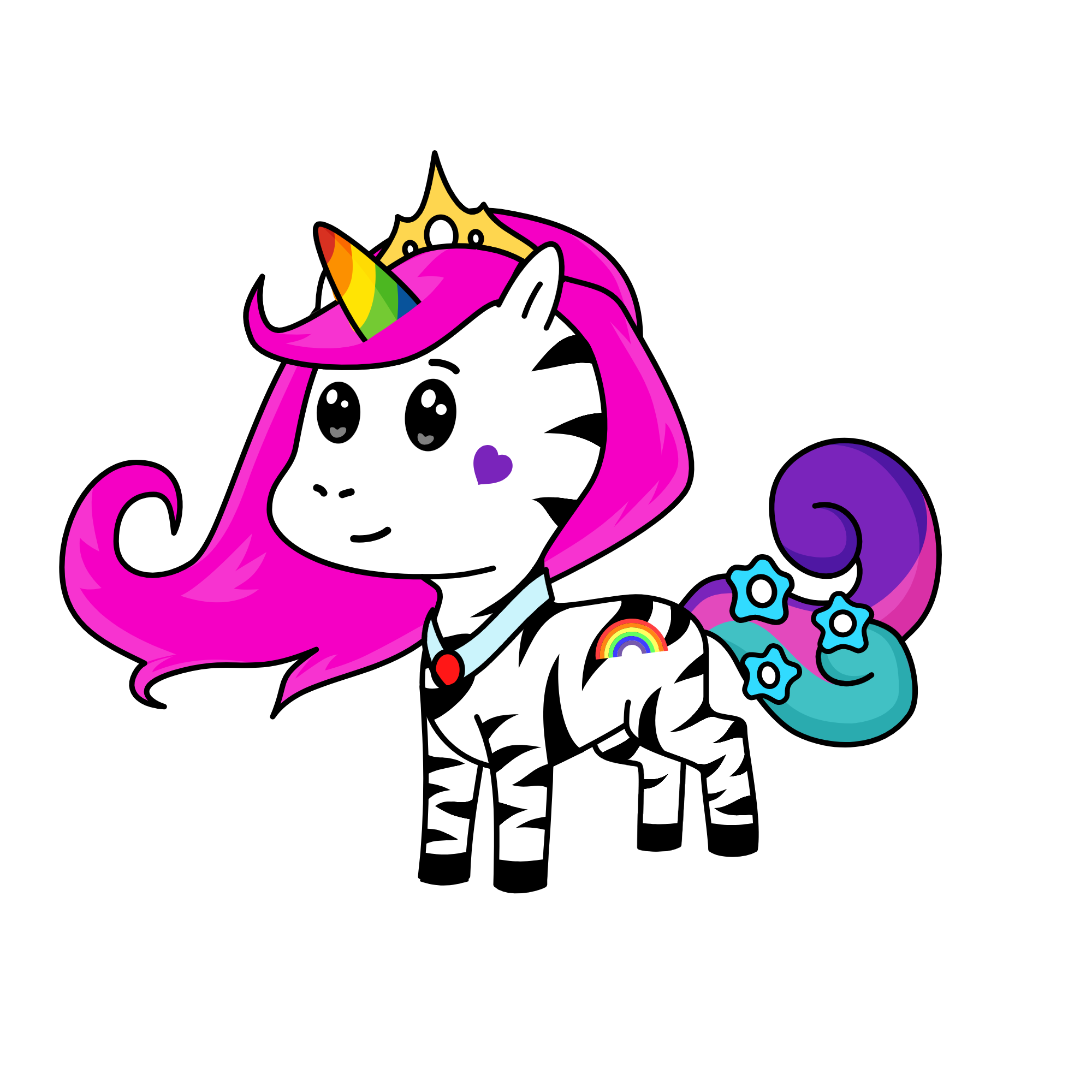 Raincorn shine, the unicorn