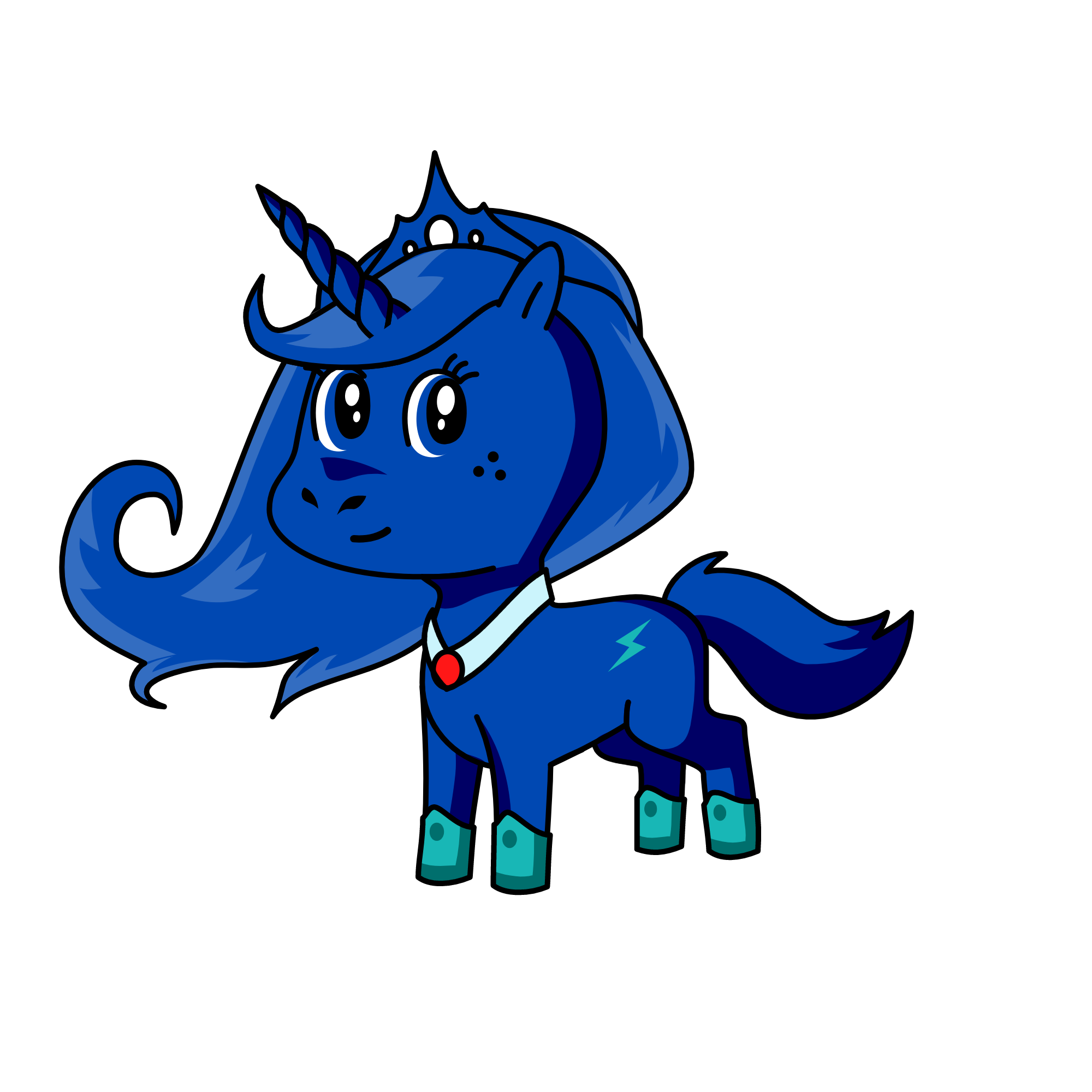 tina, the unicorn