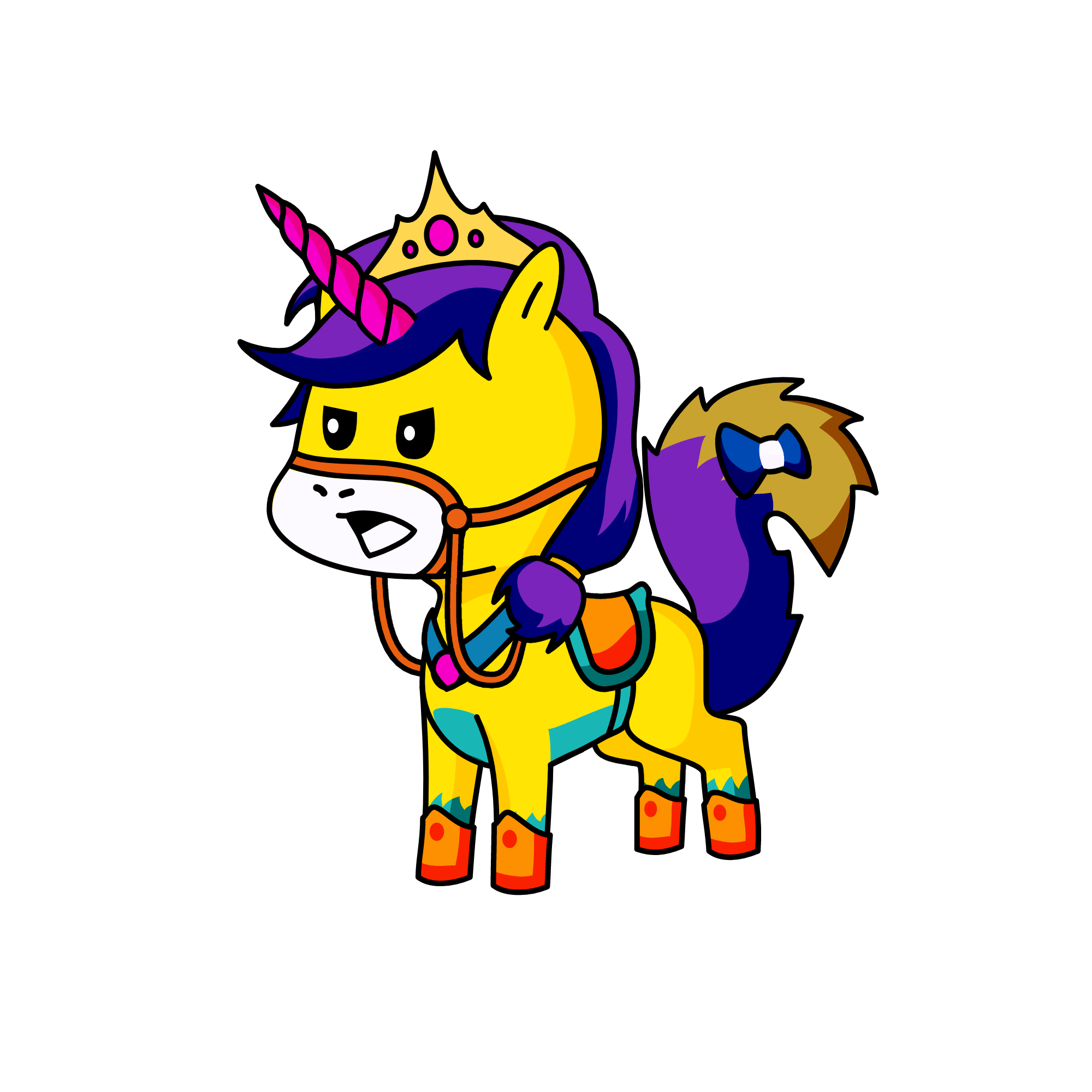 princess rider, the unicorn