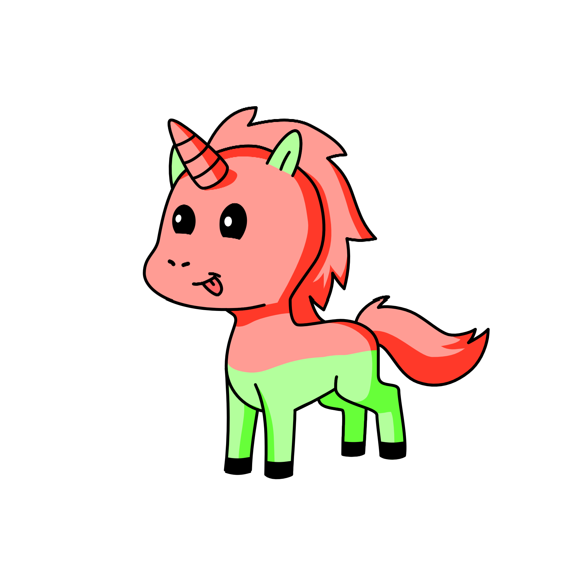 No es patricio de bob esponja, the unicorn