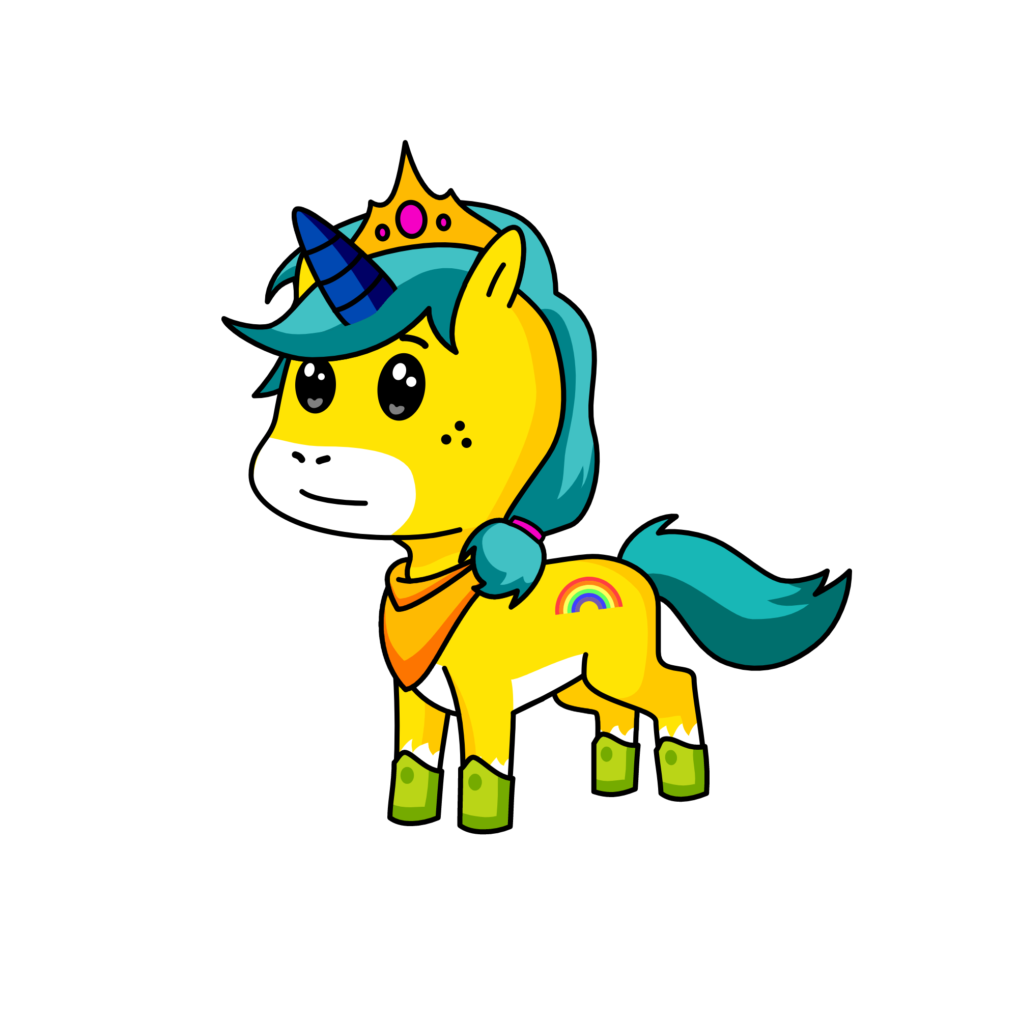 princess sunset, the unicorn