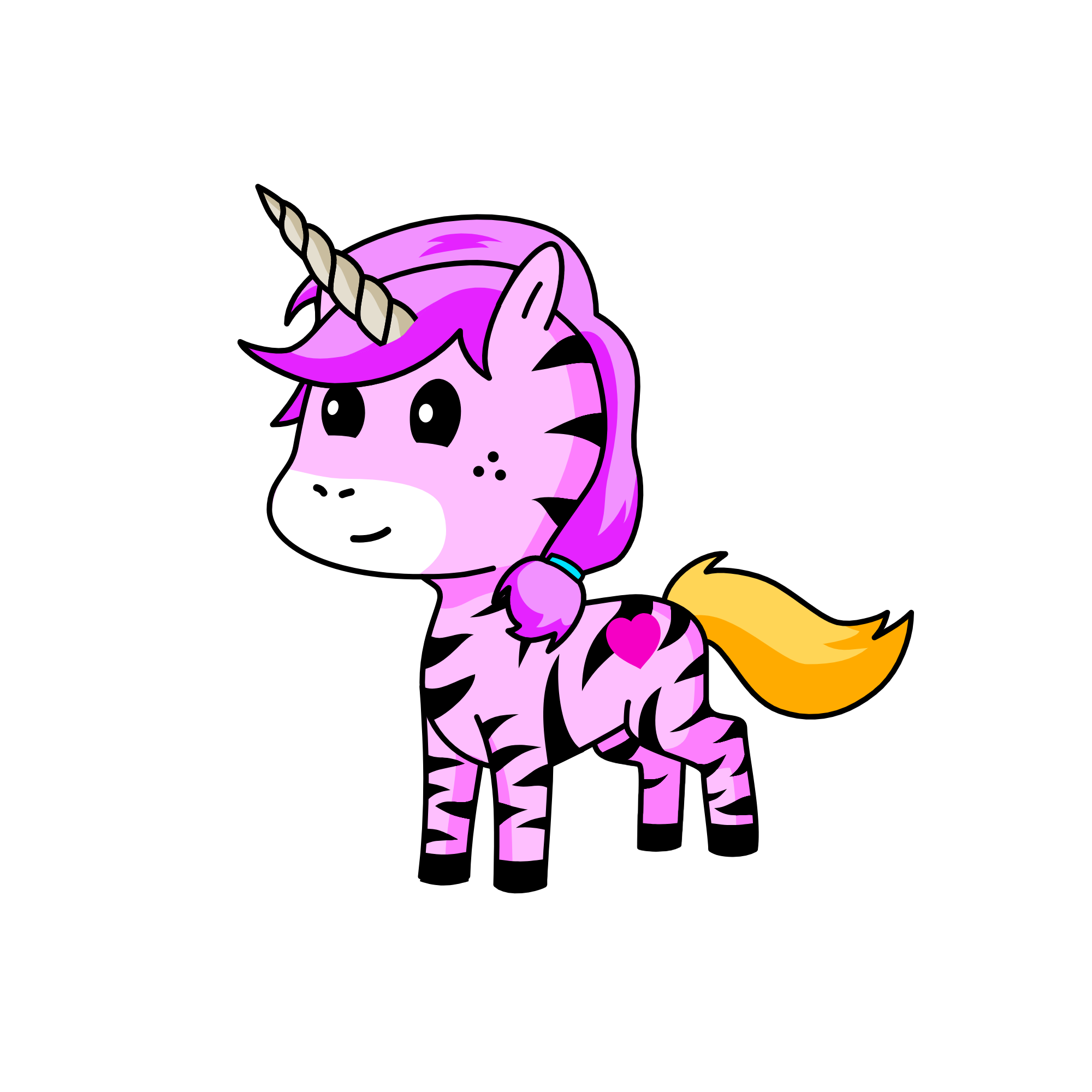 Sienna, the unicorn
