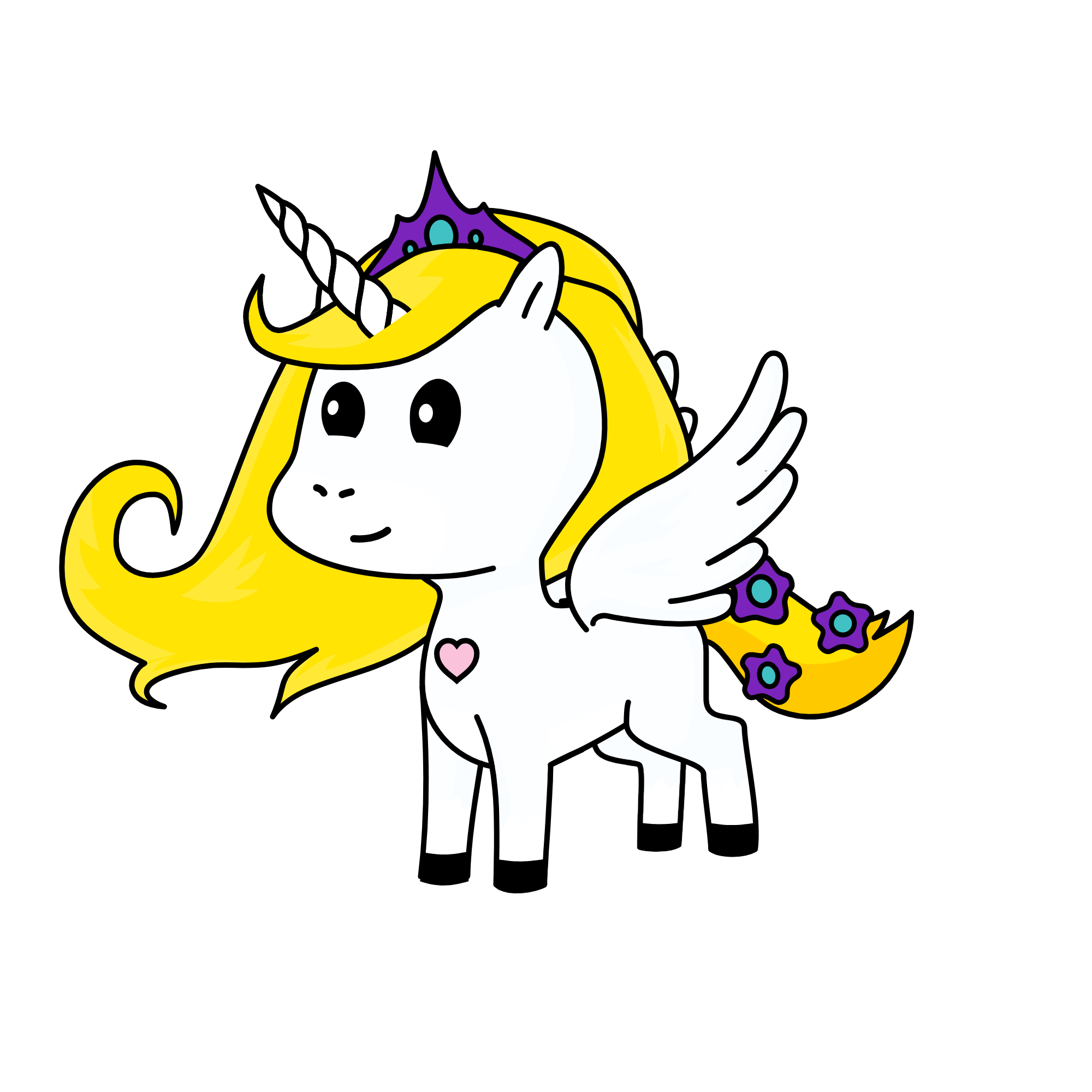 Auriana, the unicorn