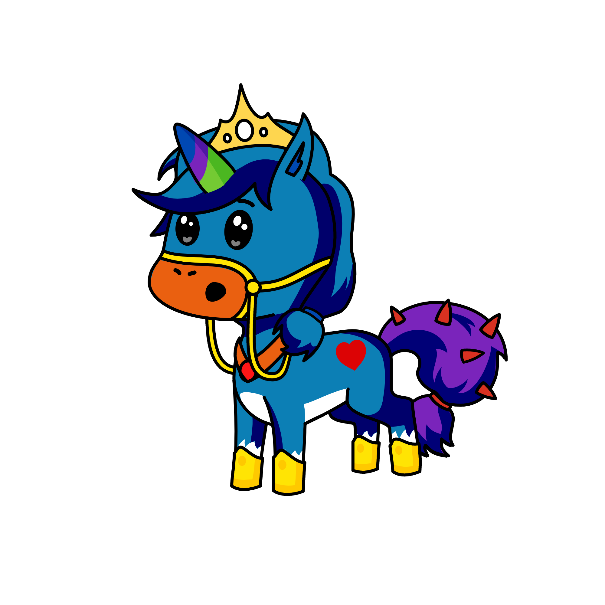 princess mountain, the unicorn
