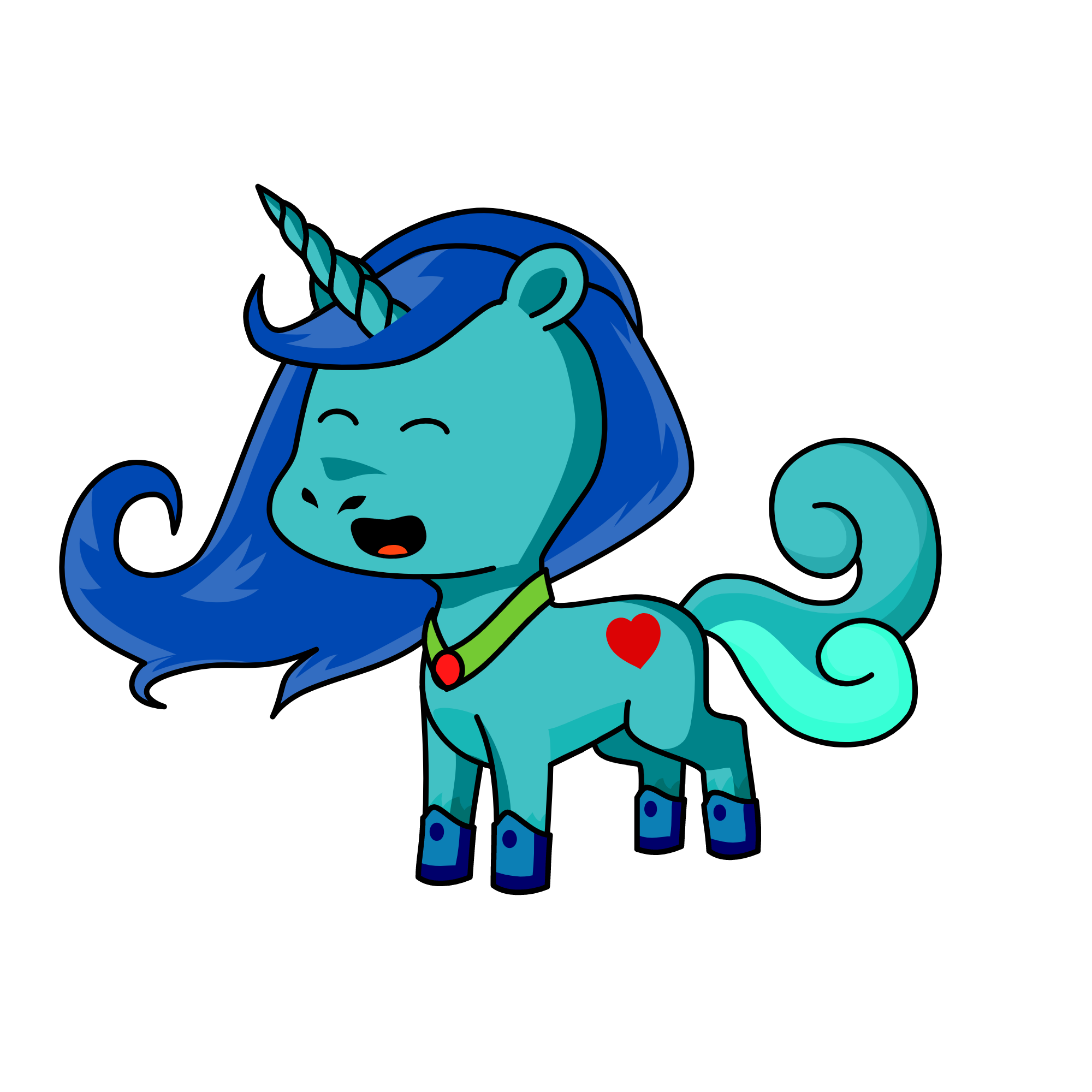 hhfhcd, the unicorn