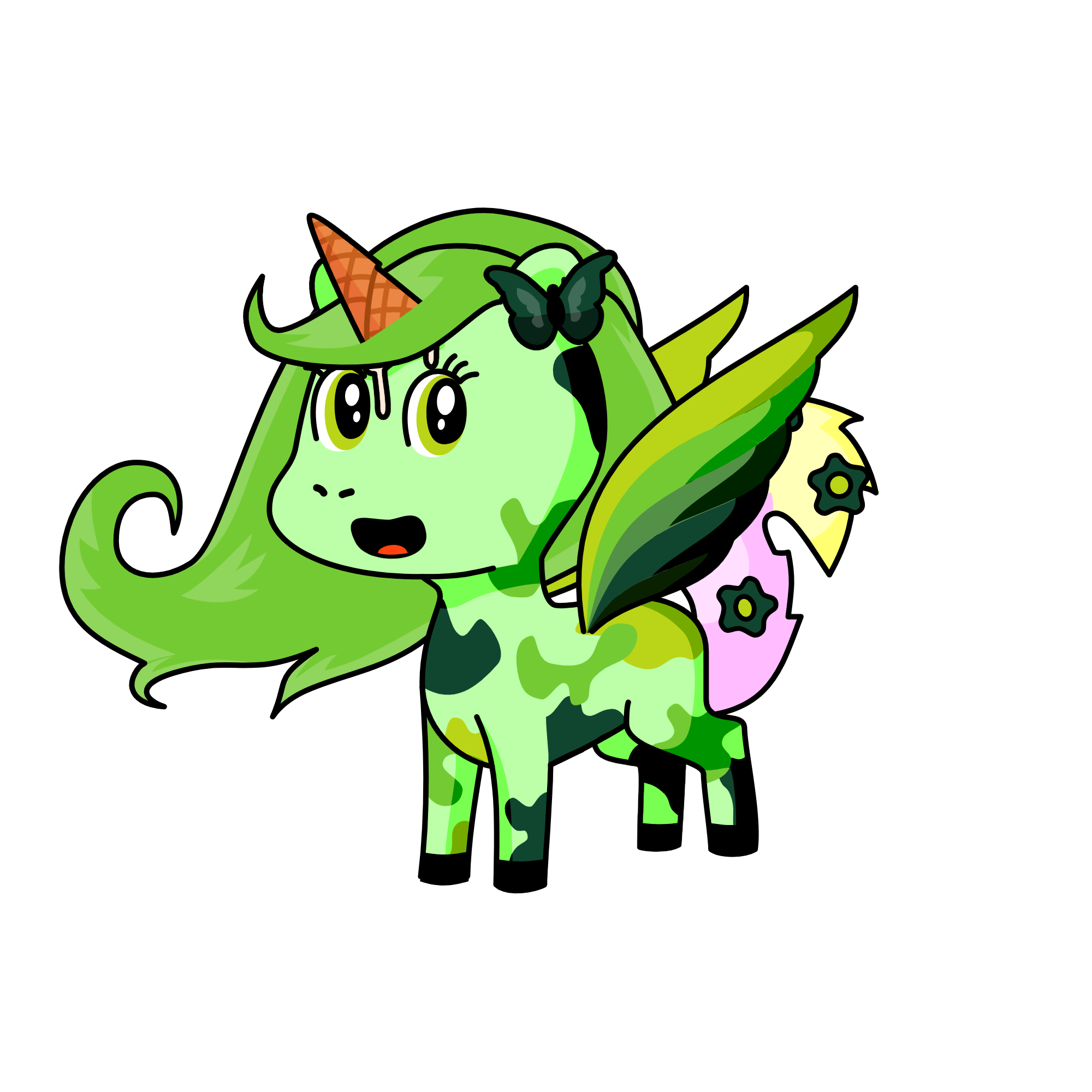 clover, the unicorn