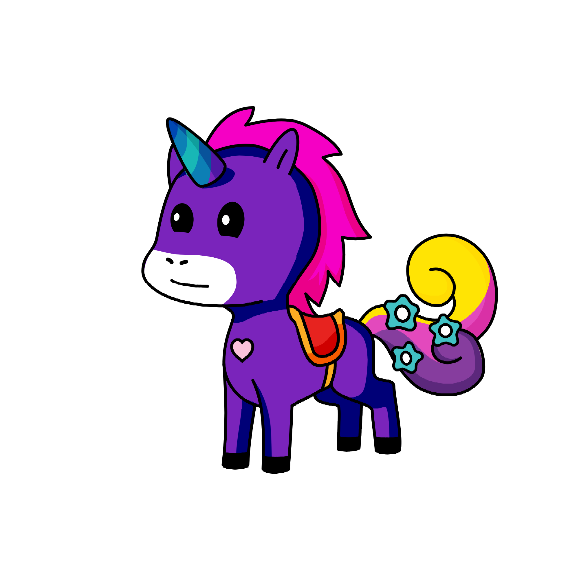 Angela, the unicorn