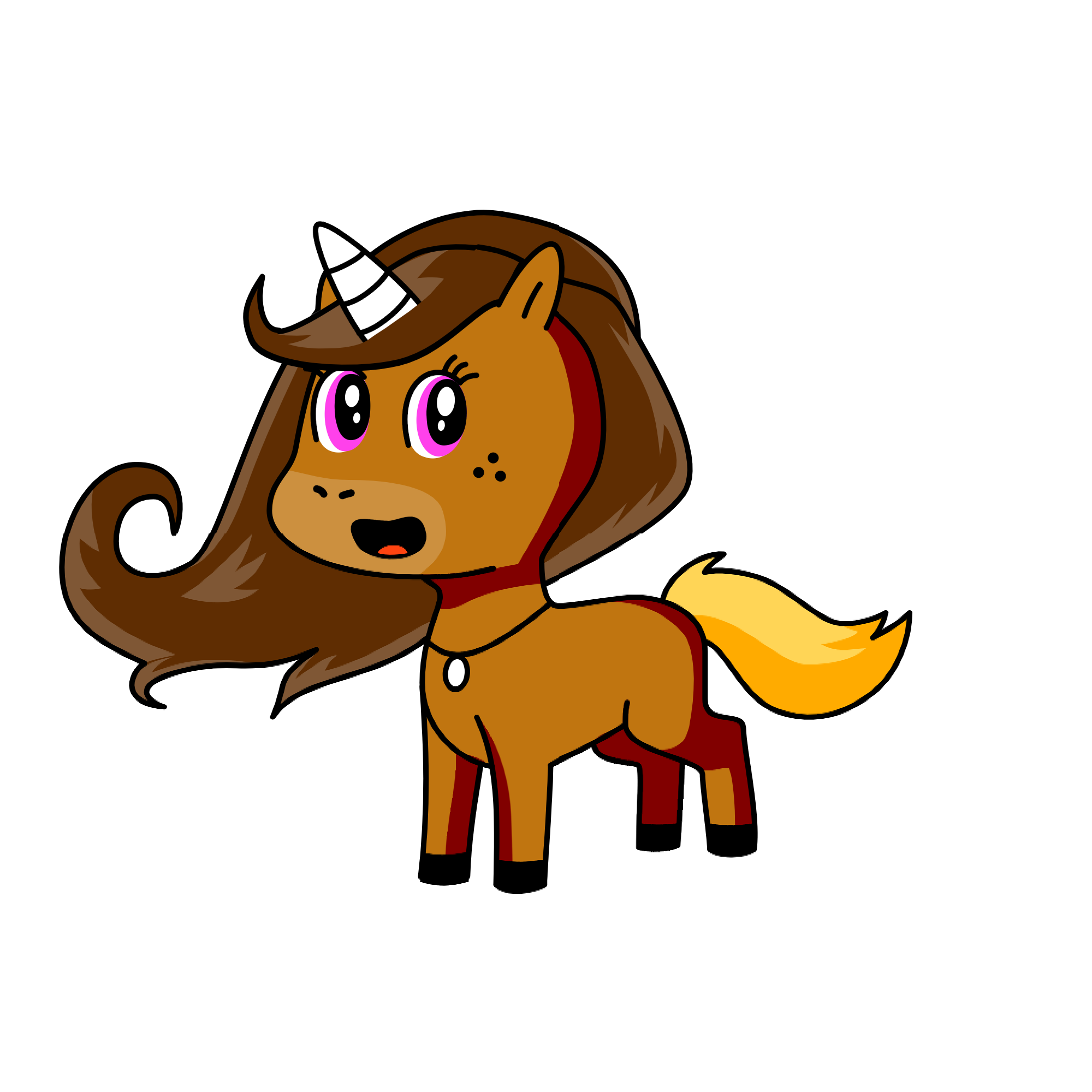 Daniela, the unicorn