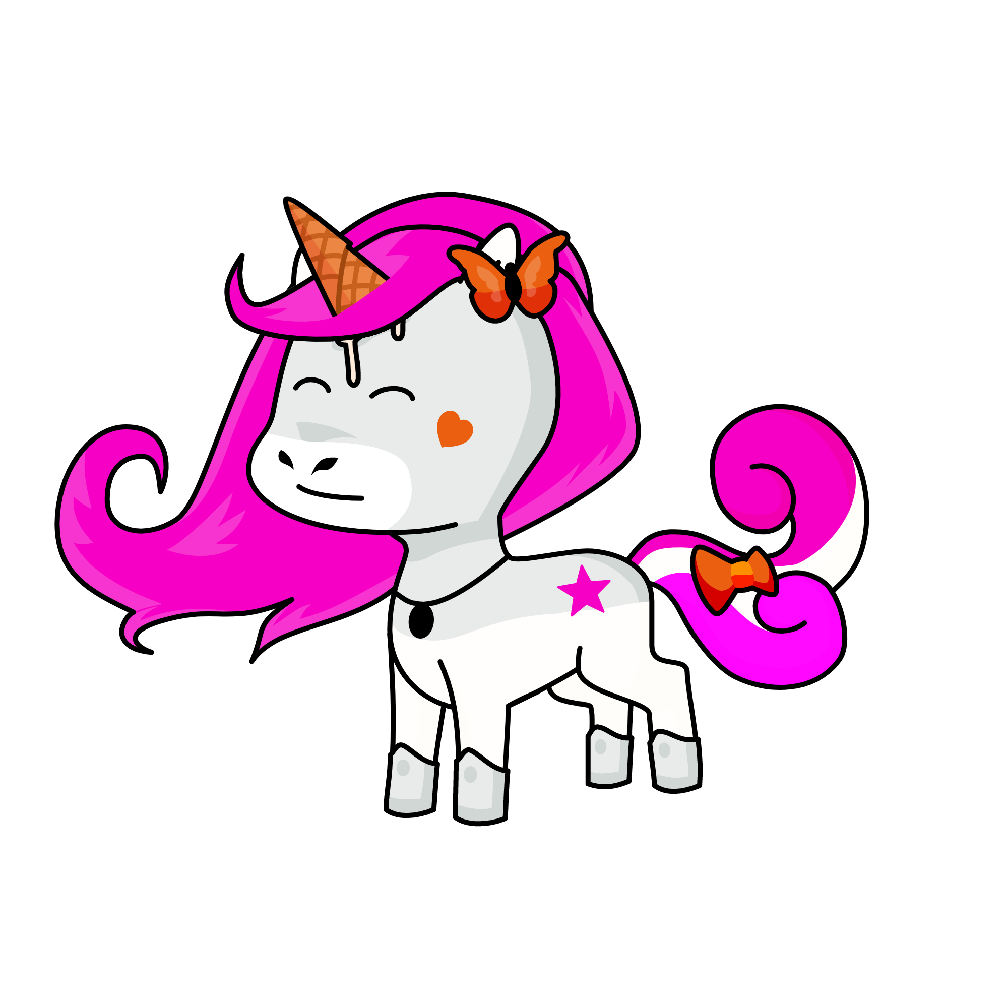 Confi, the unicorn