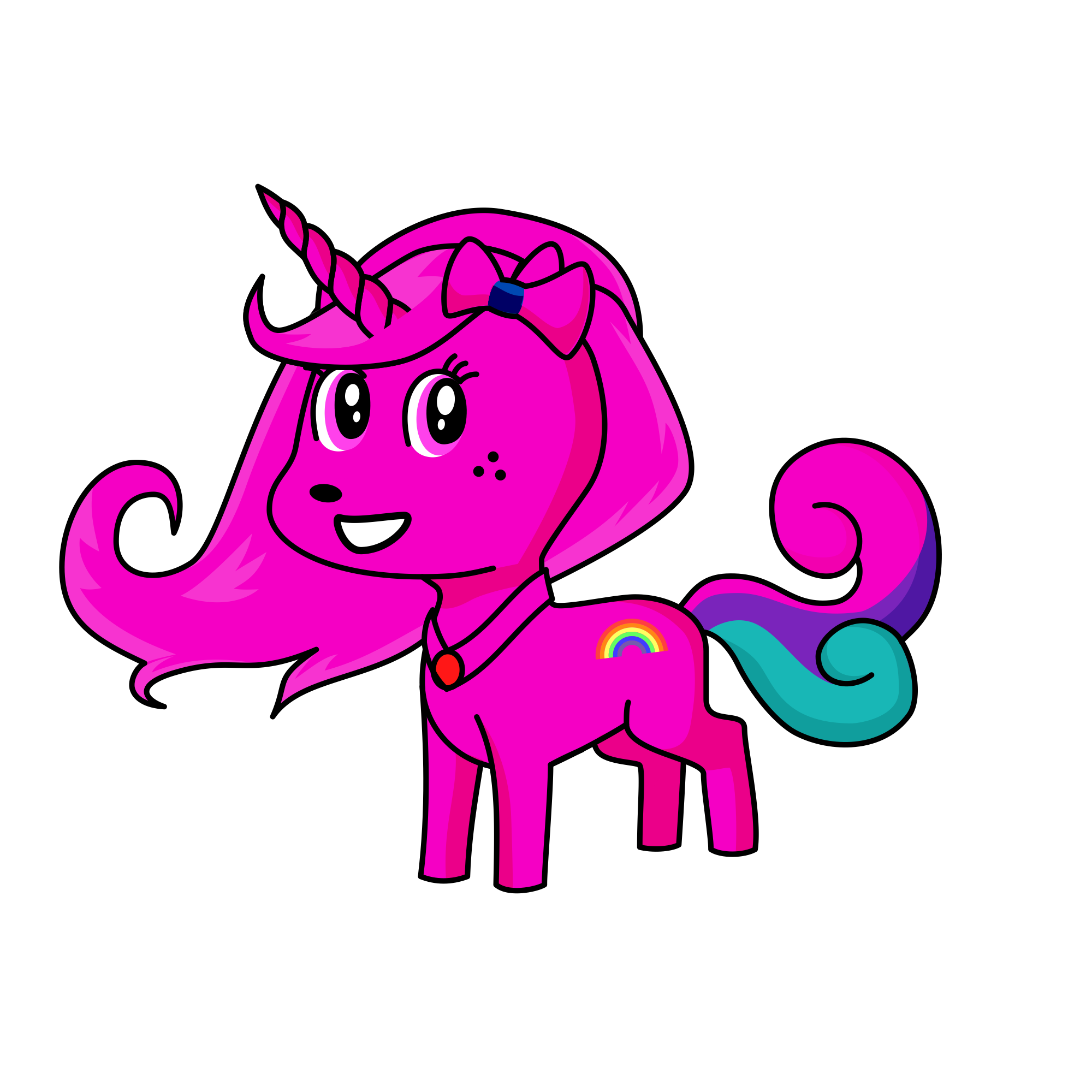 Amani, the unicorn