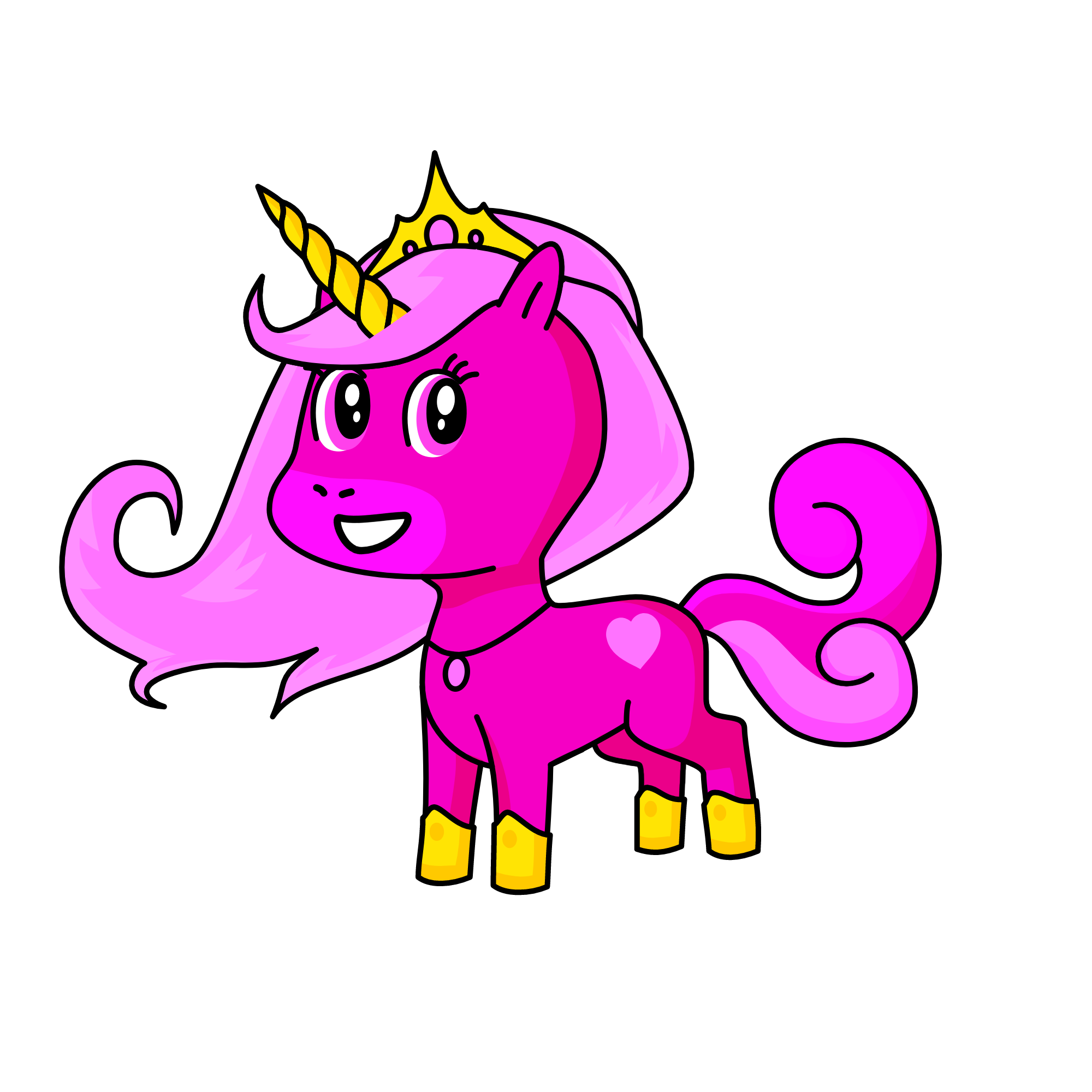 princess pinka, the unicorn