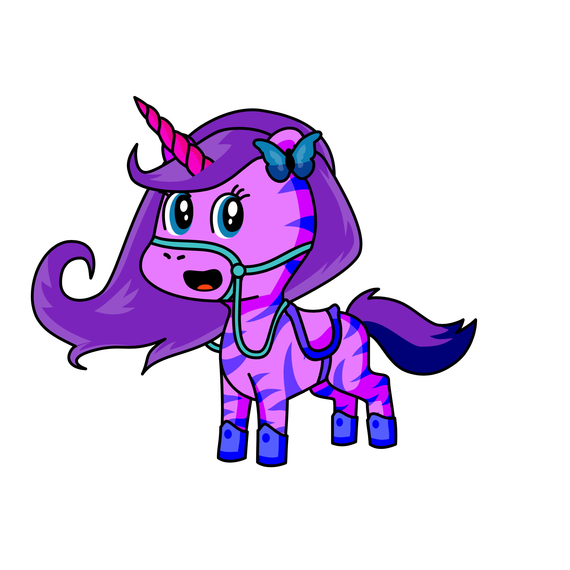 S, the unicorn