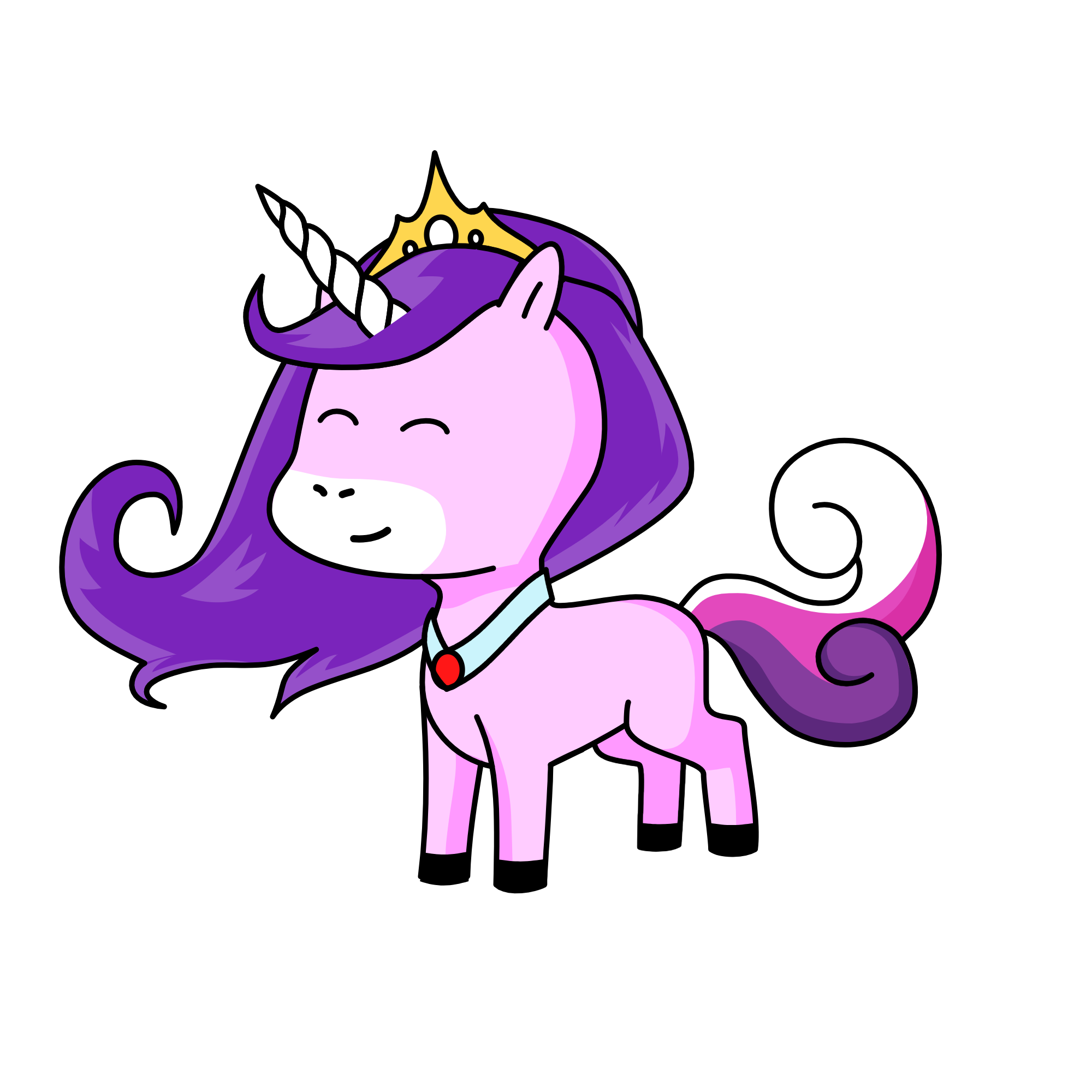 Boo, the unicorn