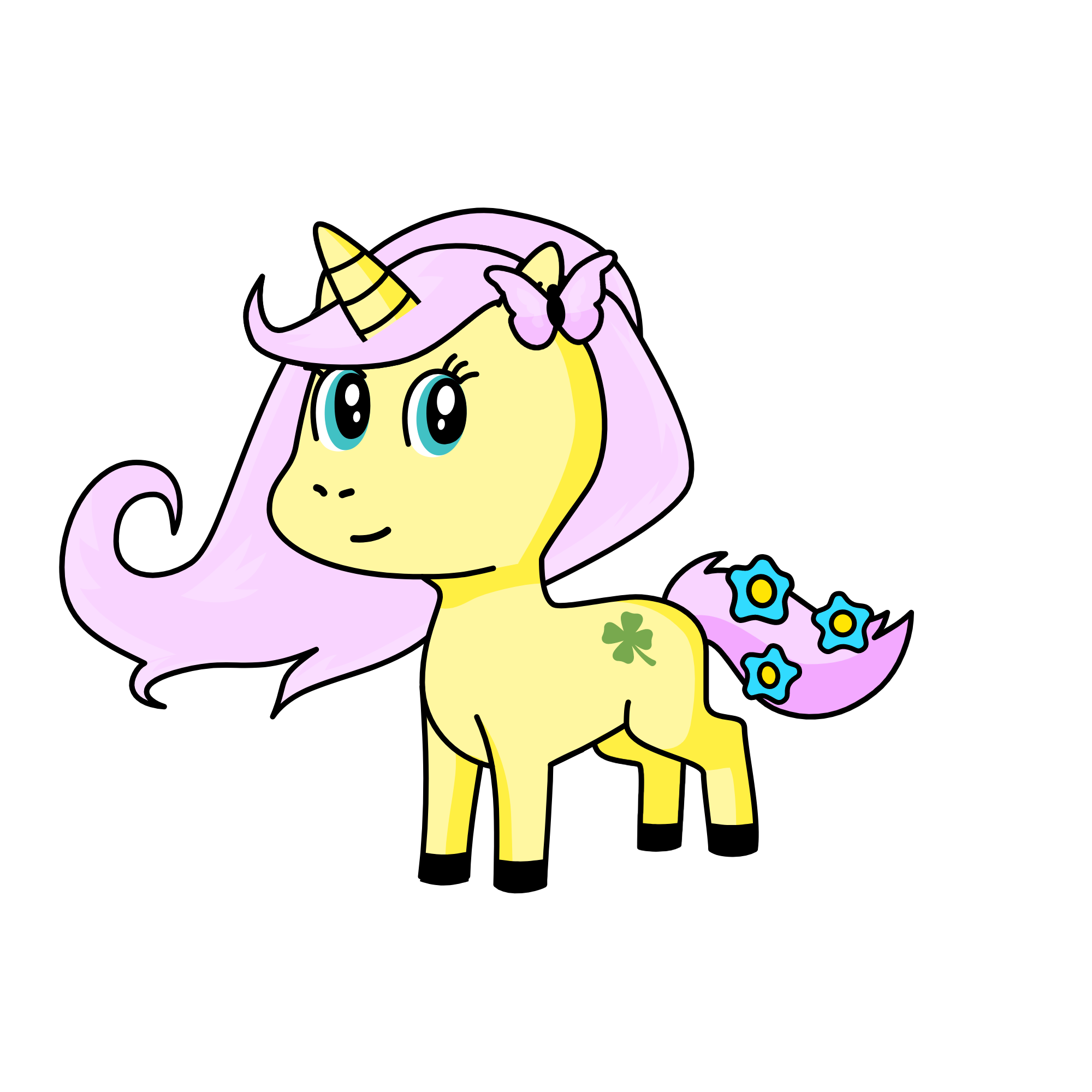 Unicorn fluttershy, the unicorn