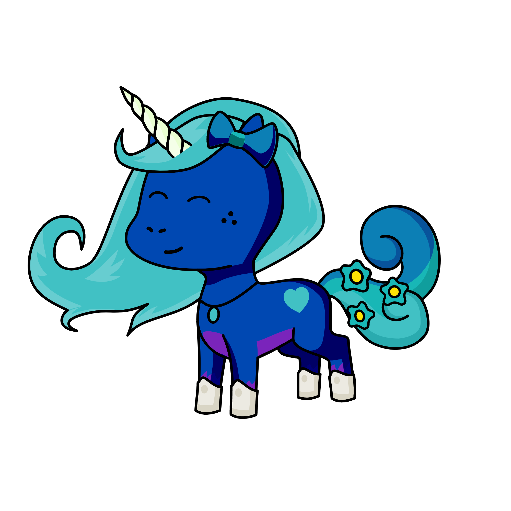 Pearl, the unicorn
