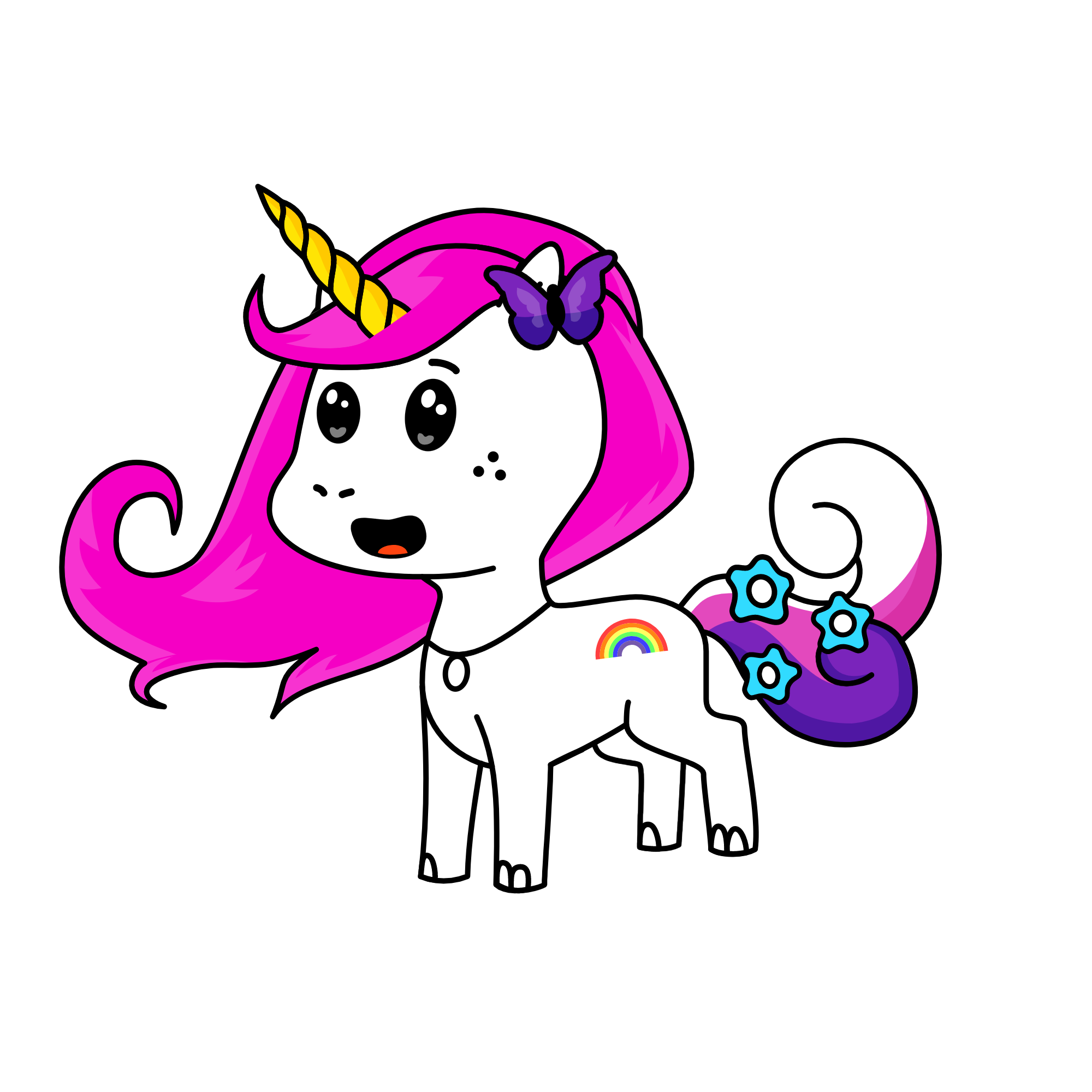 Sparkle, the unicorn