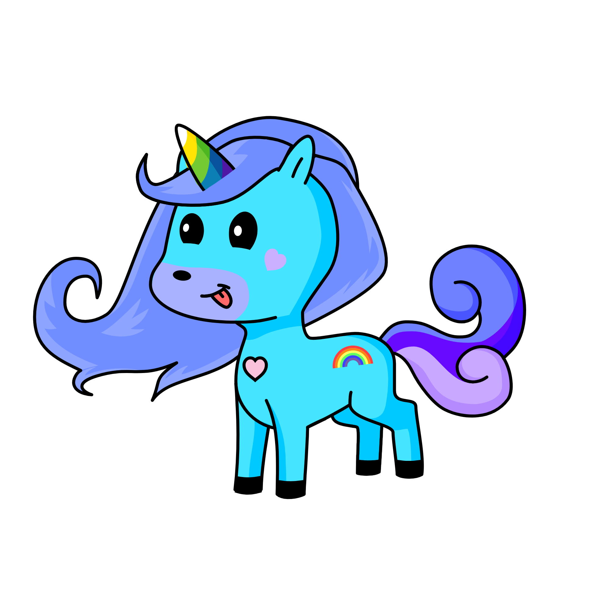 Iris, the unicorn
