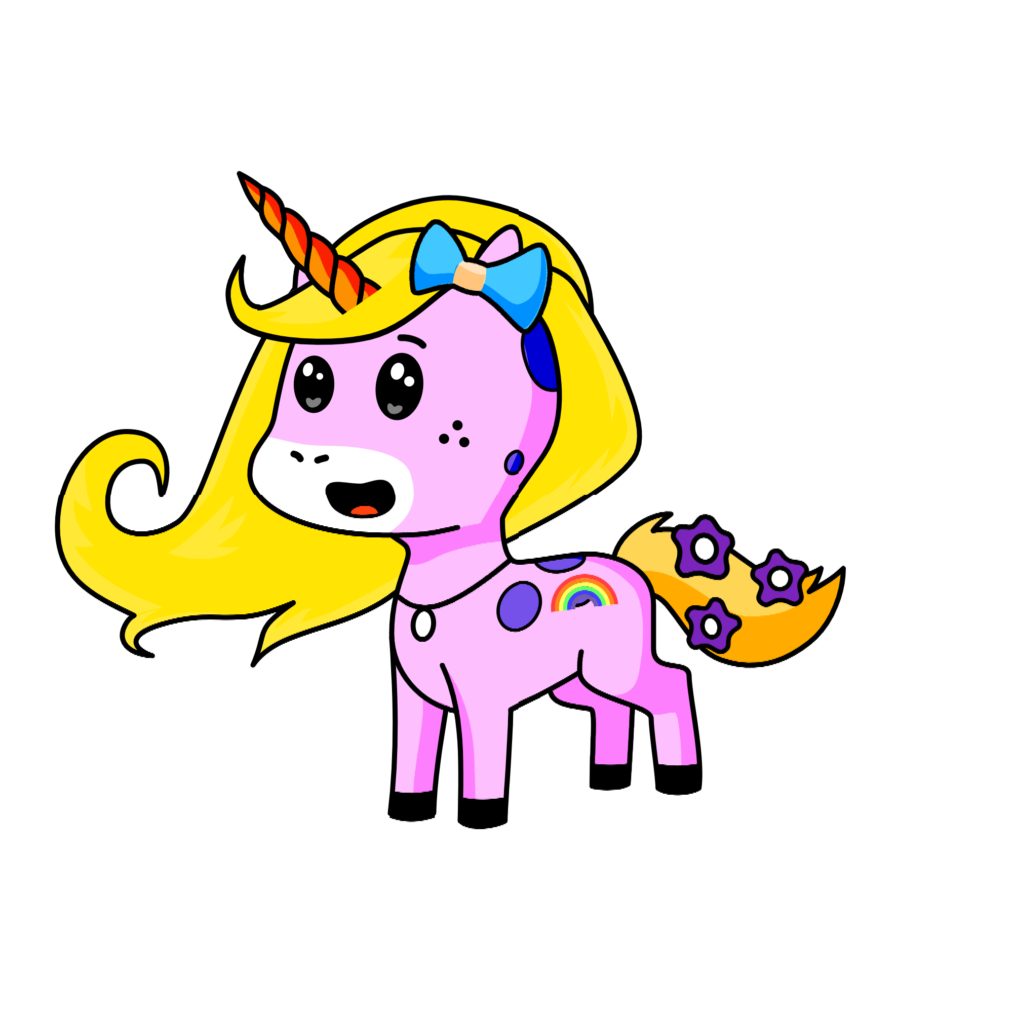 Laqui, the unicorn