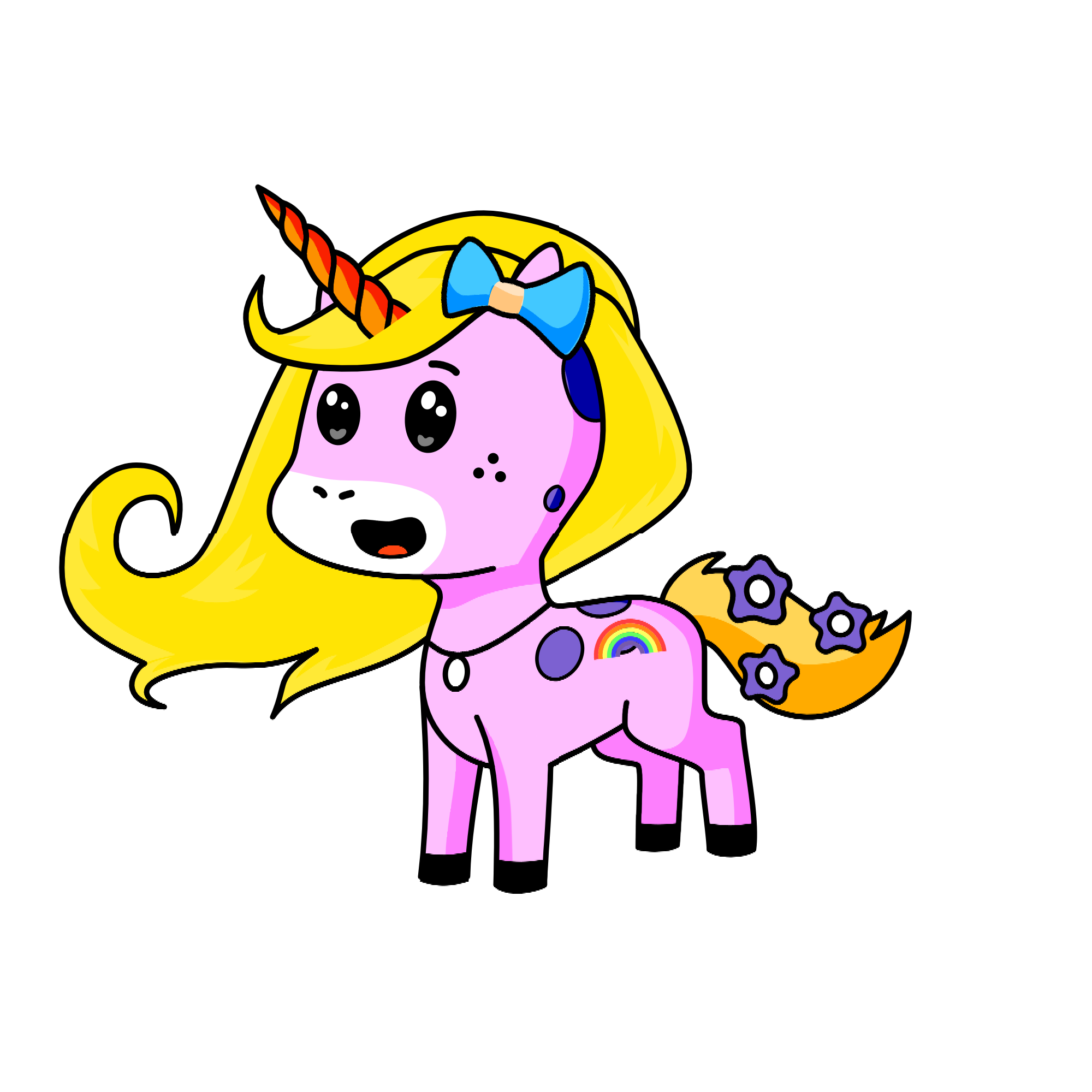 Laqui, the unicorn
