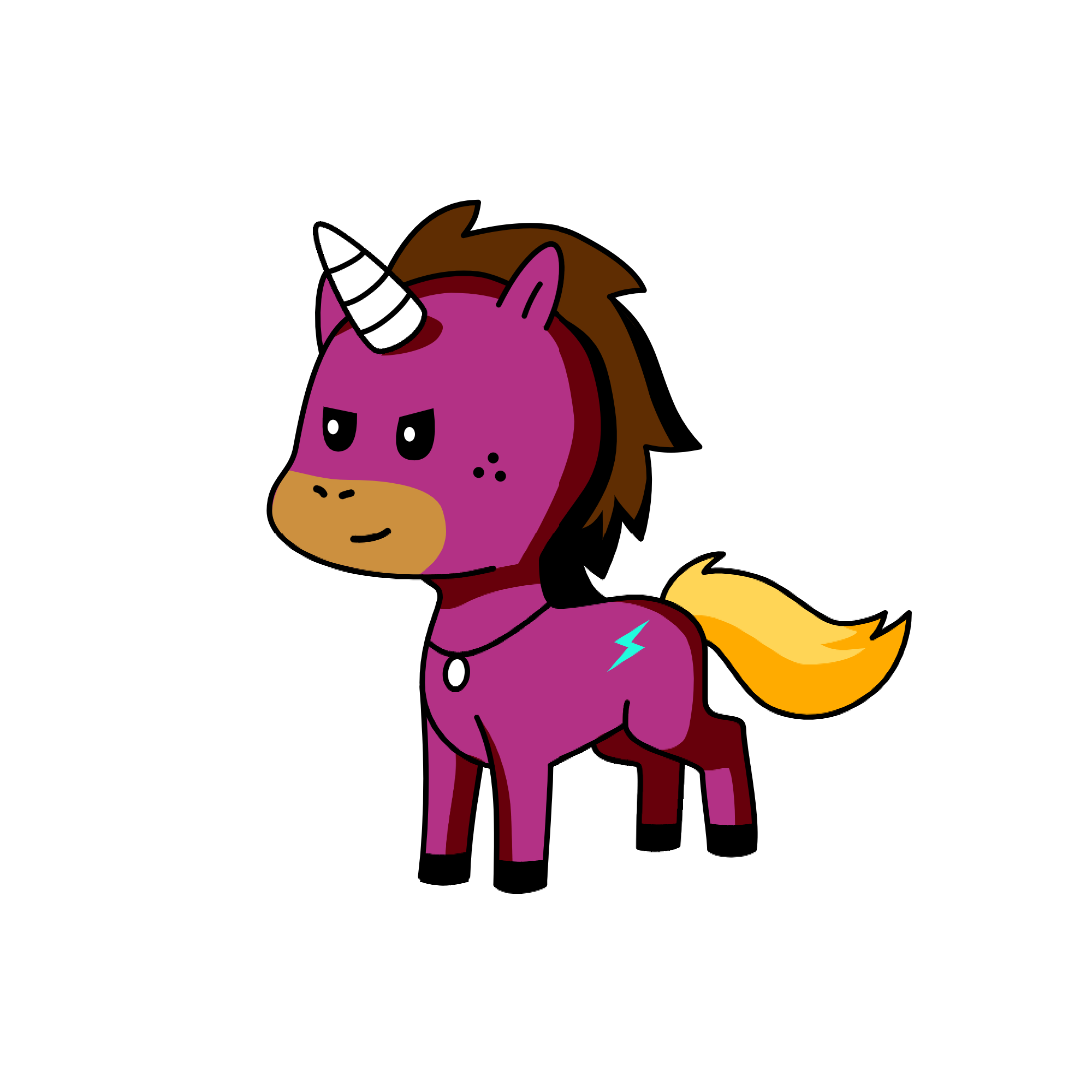 Thander, the unicorn